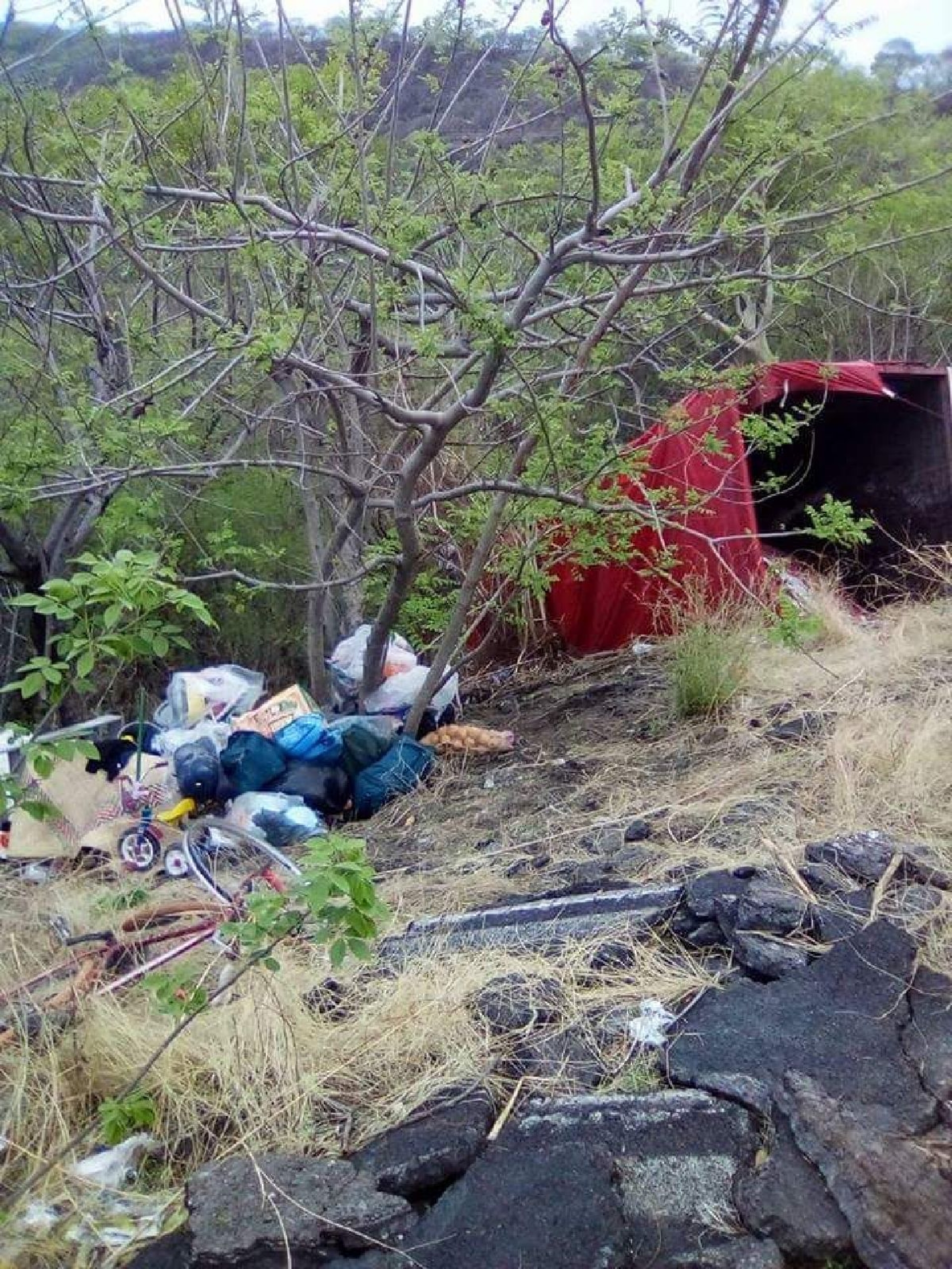 11 peregrinos resultaron heridos durante una volcadura