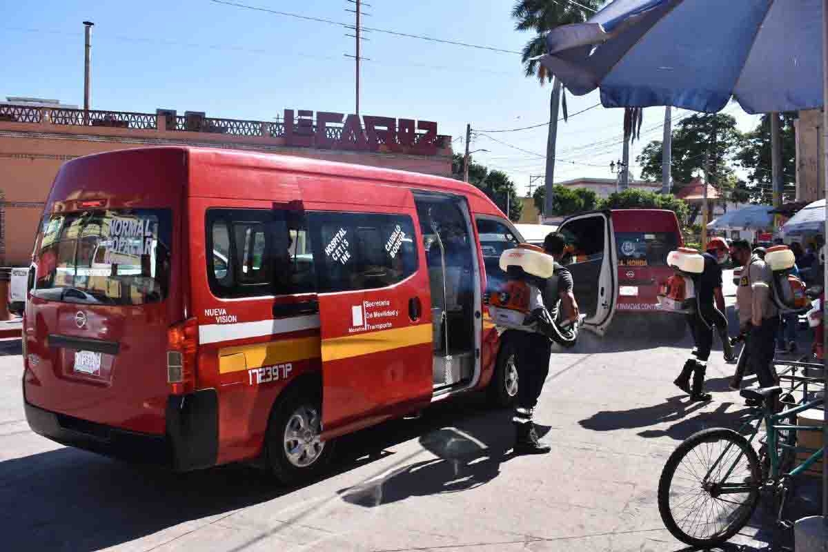 Amplían saneamiento de unidades del transporte en Yautepec