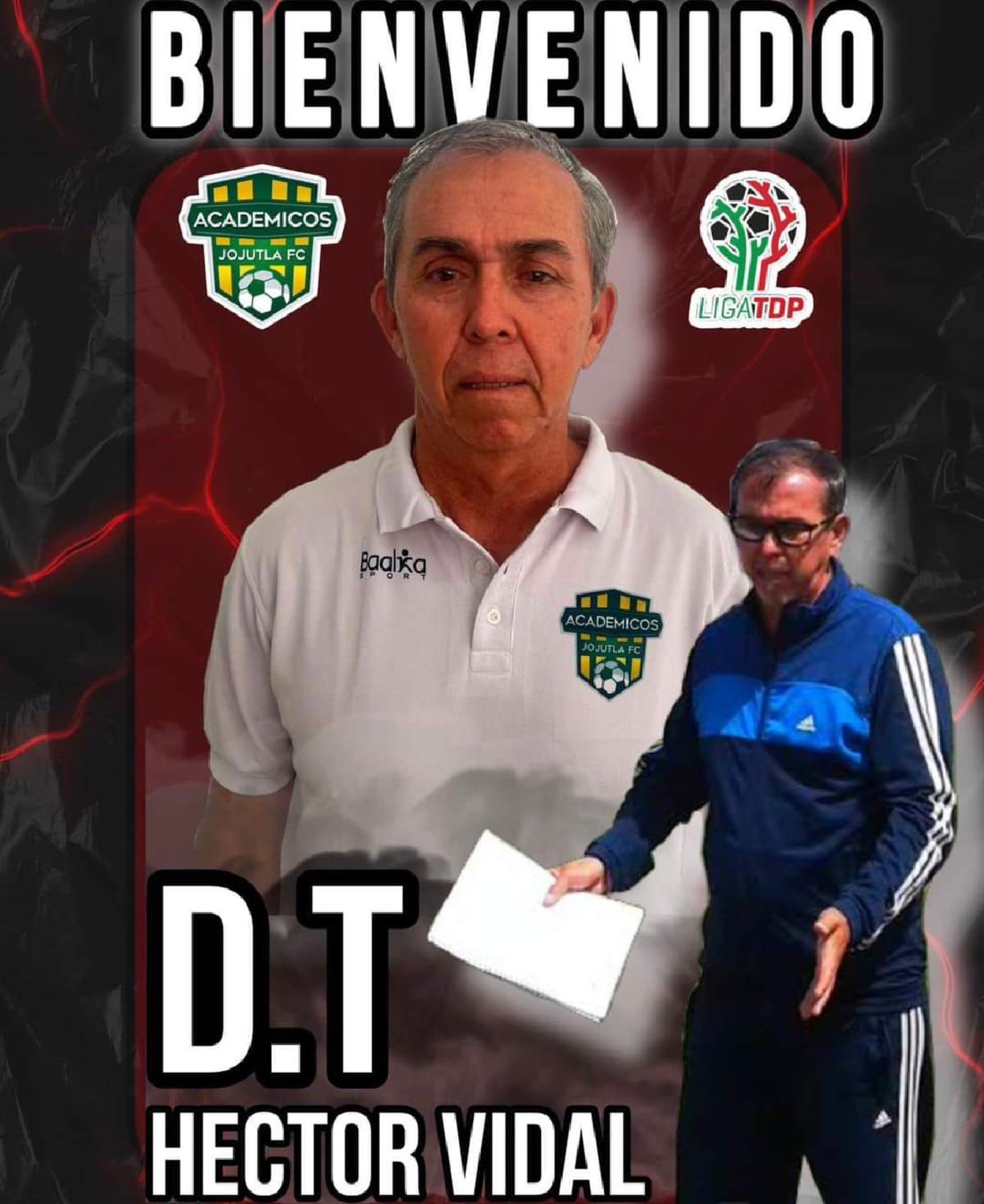 Héctor Vidal, técnico de Académicos de Jojutla
