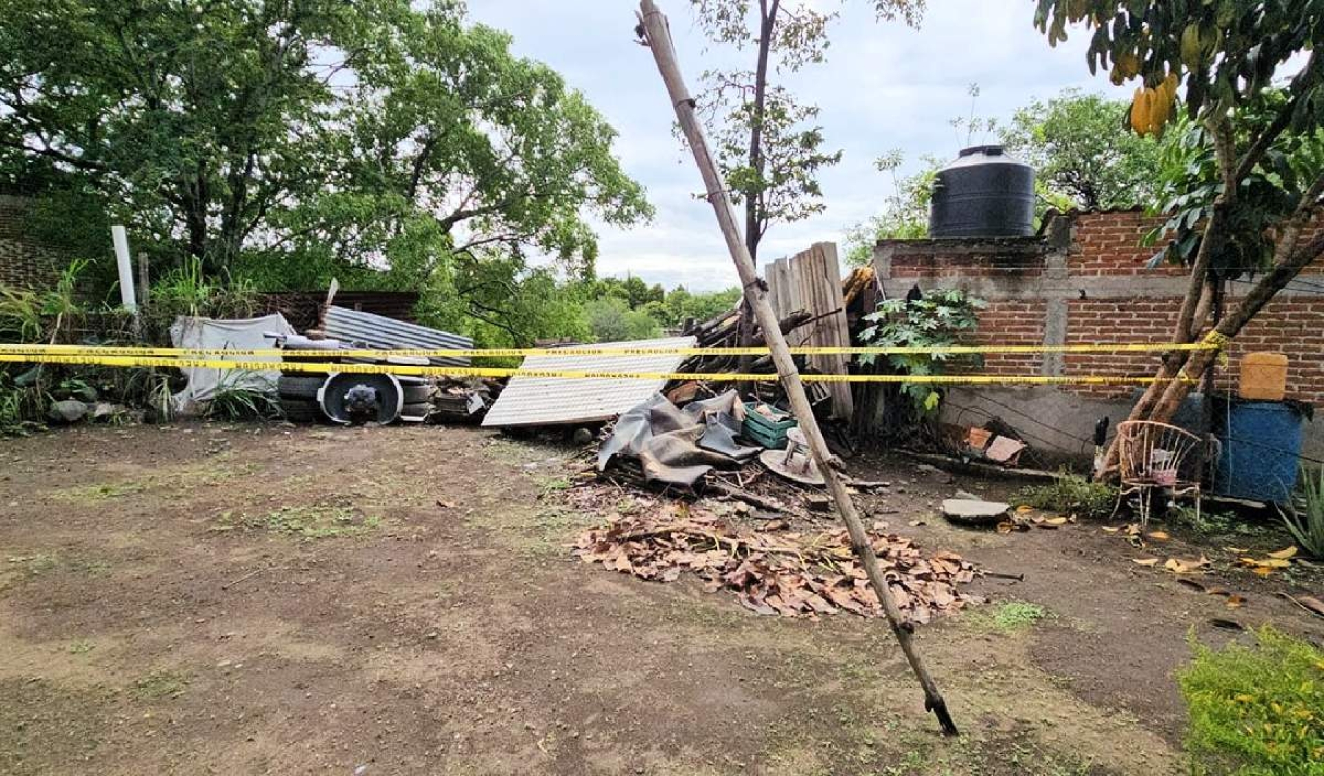 Dos casas resultaron afectadas por las lluvias en Cuautla