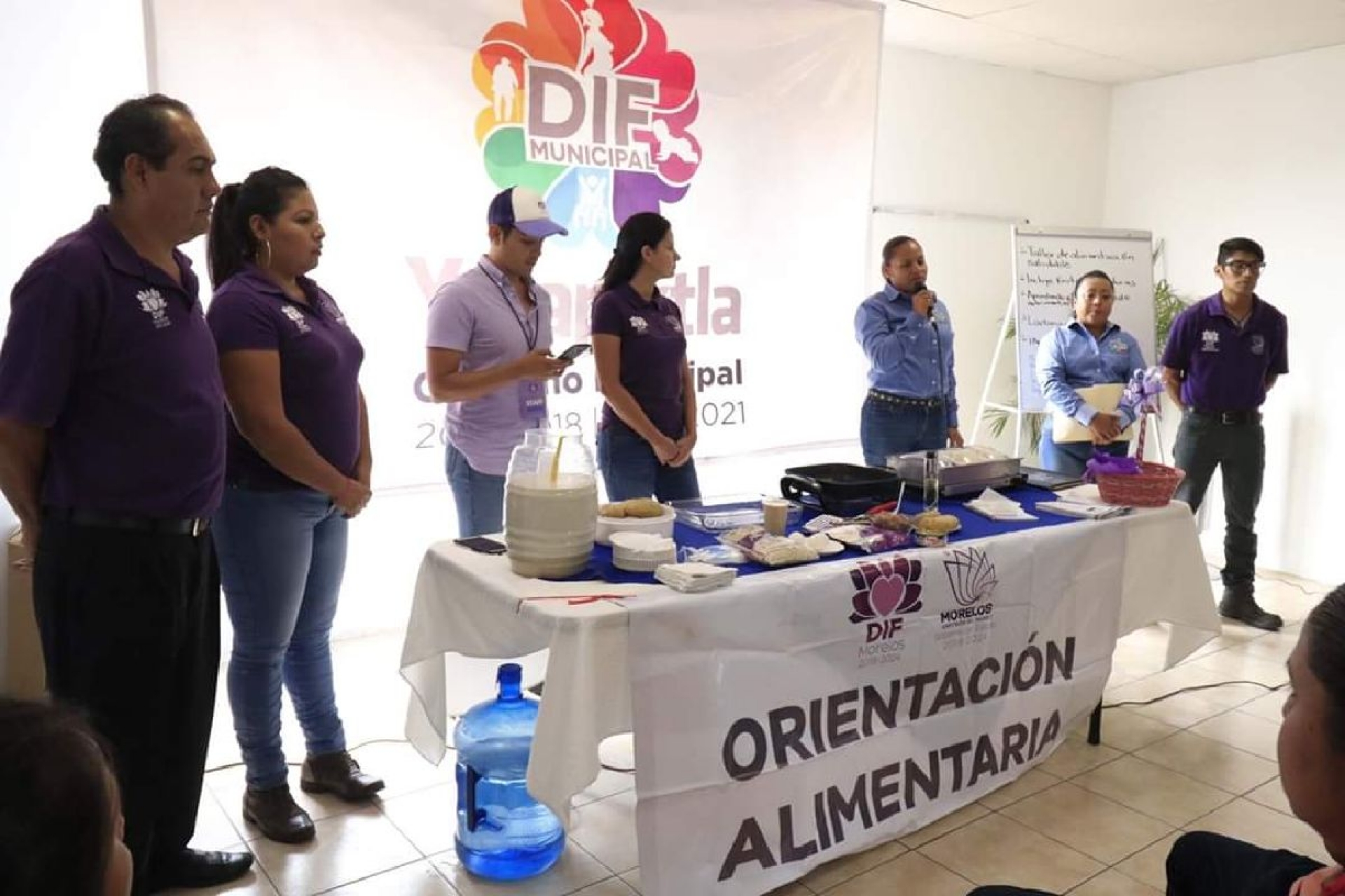 Realizan en Yecapixtla curso de “Orientación alimentaria”