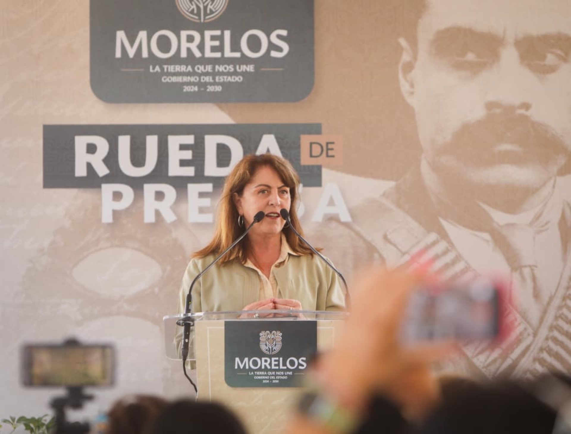 Condena Margarita González Saravia uso político de hechos delictivos y reafirma estabilidad en Morelos
