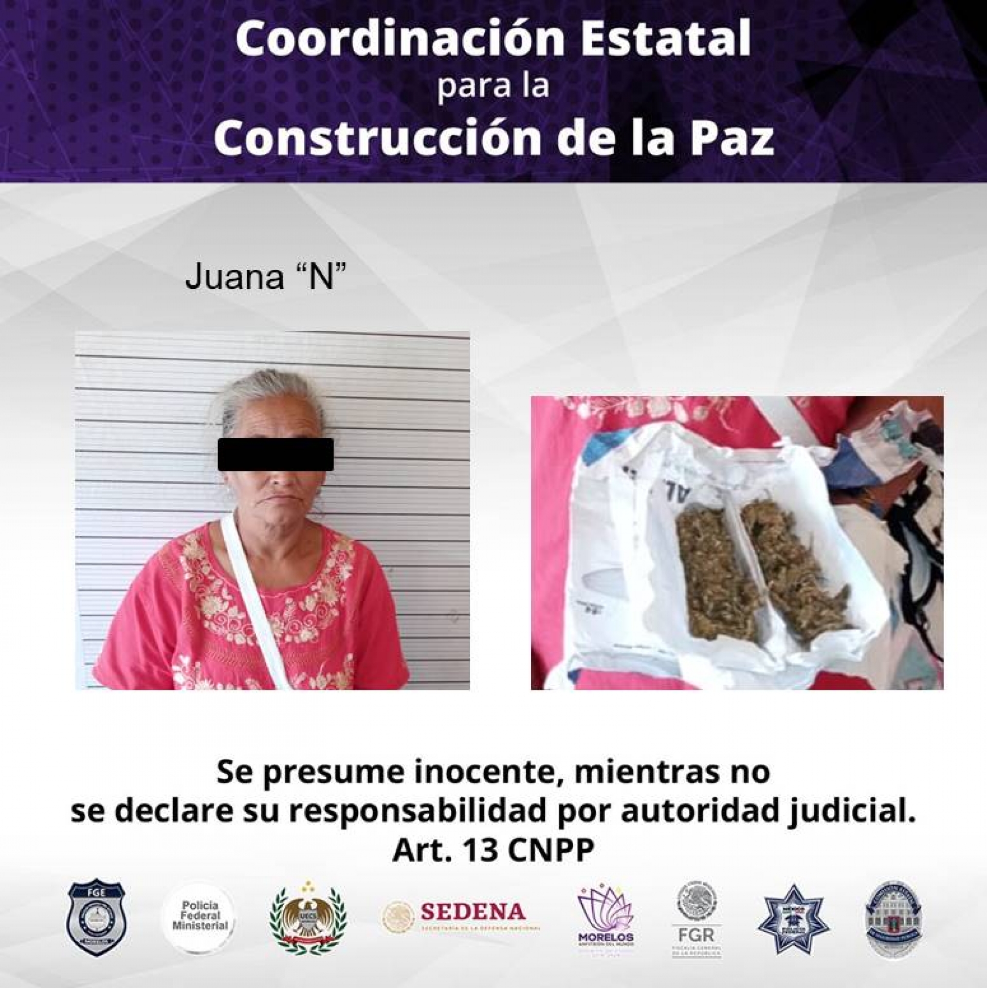 Detiene CES a dos mujeres por intentar ingresar sustancias ilícitas al Cereso Morelos