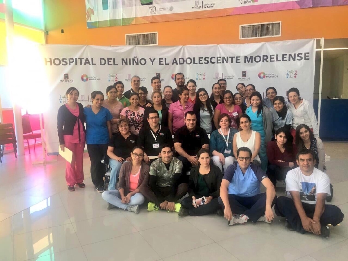 Capacitación constante en el Hospital del Niño y el Adolescente Morelense