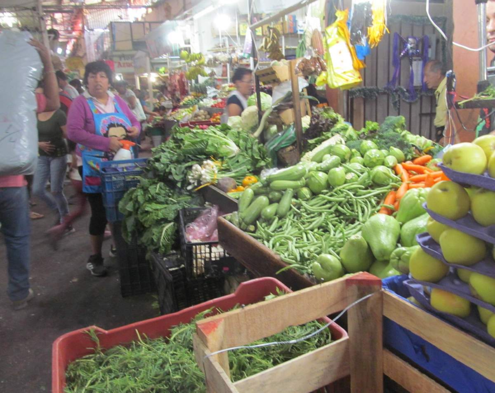 Se incrementa el precio de las verduras por mal clima