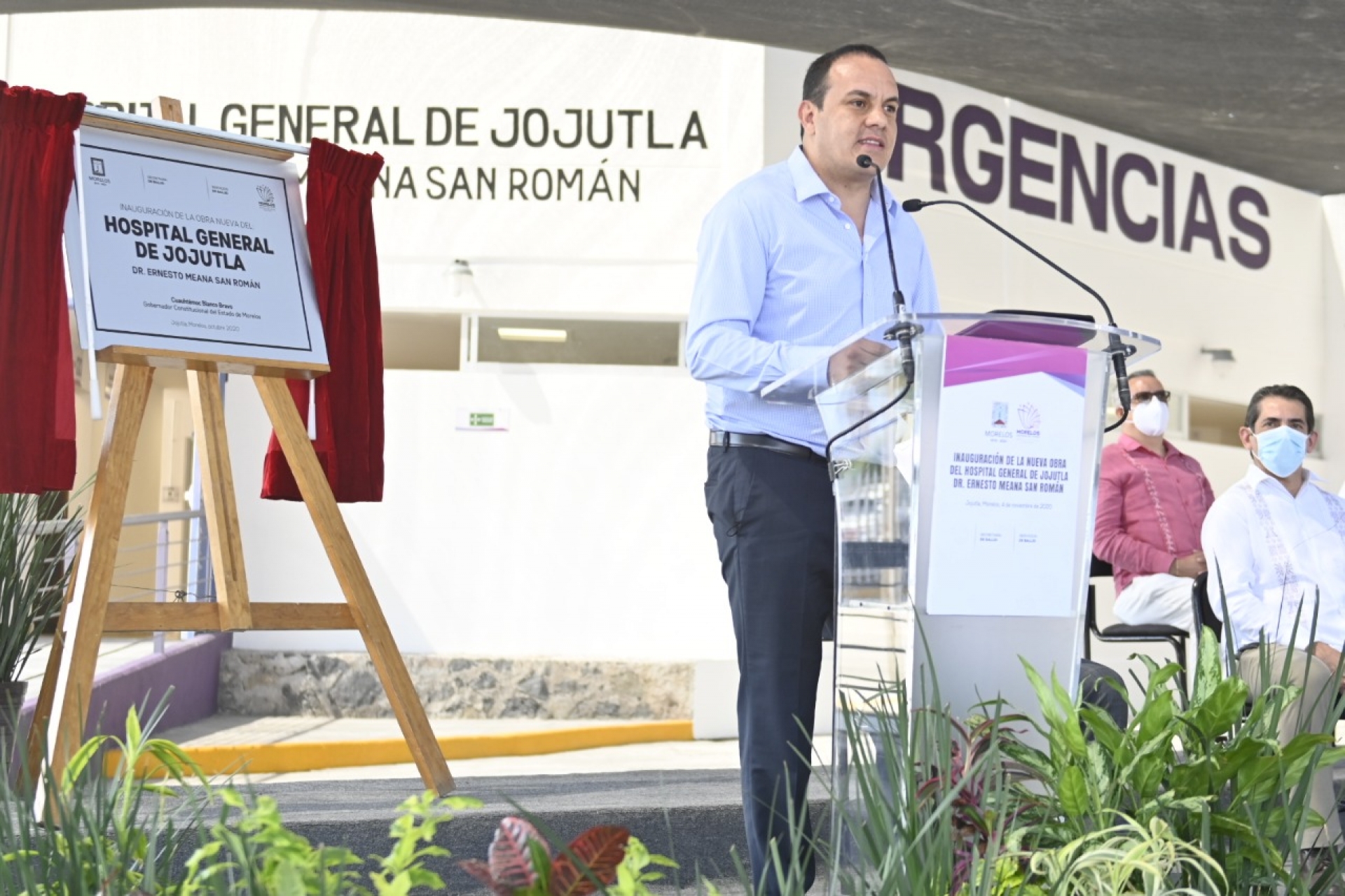 Pide Cuauhtémoc Blanco a diputados locales aprobar iniciativas en materia presupuestal