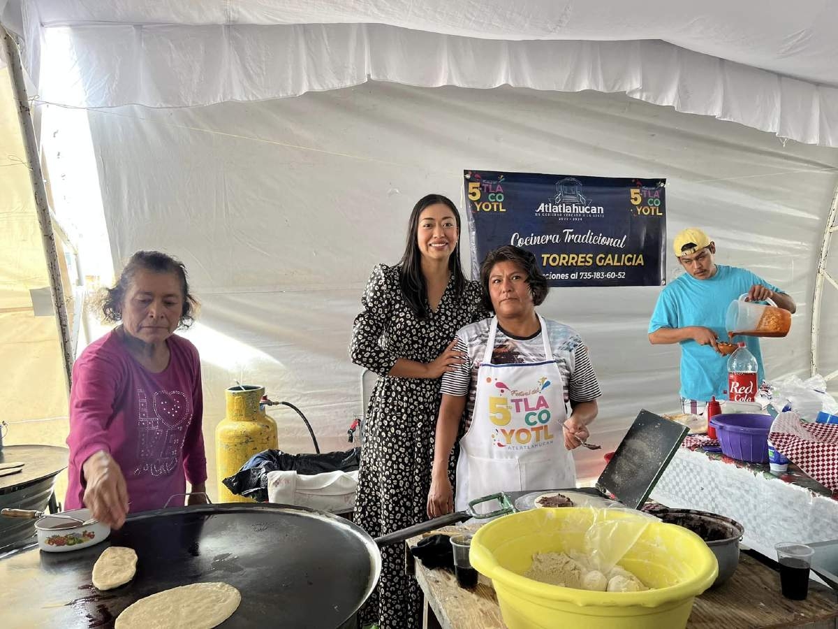 Se realiza el Quinto Festival del Tlacoyotl en Atlatlahucan
