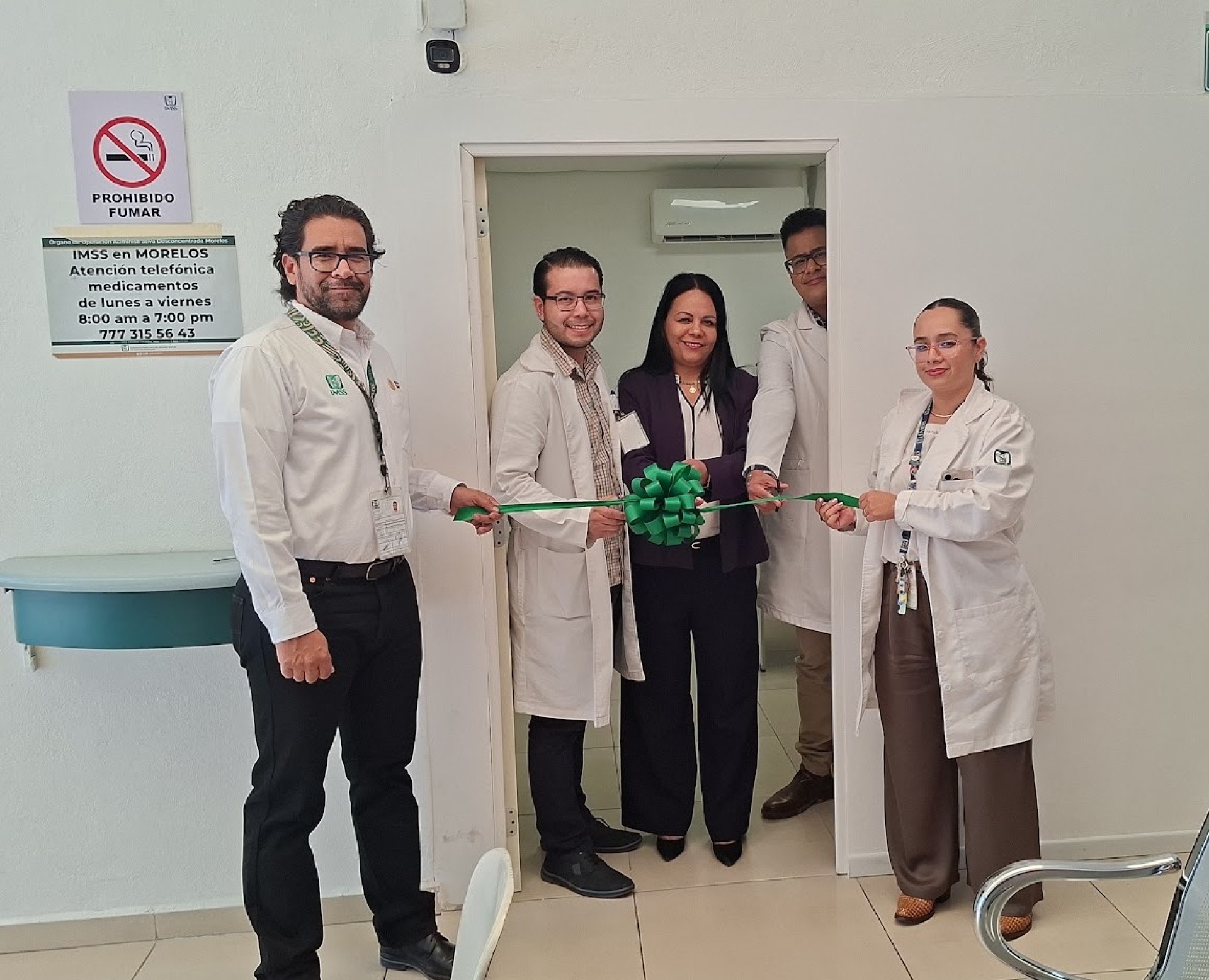 Fortalece IMSS Morelos atención médica en Temixco