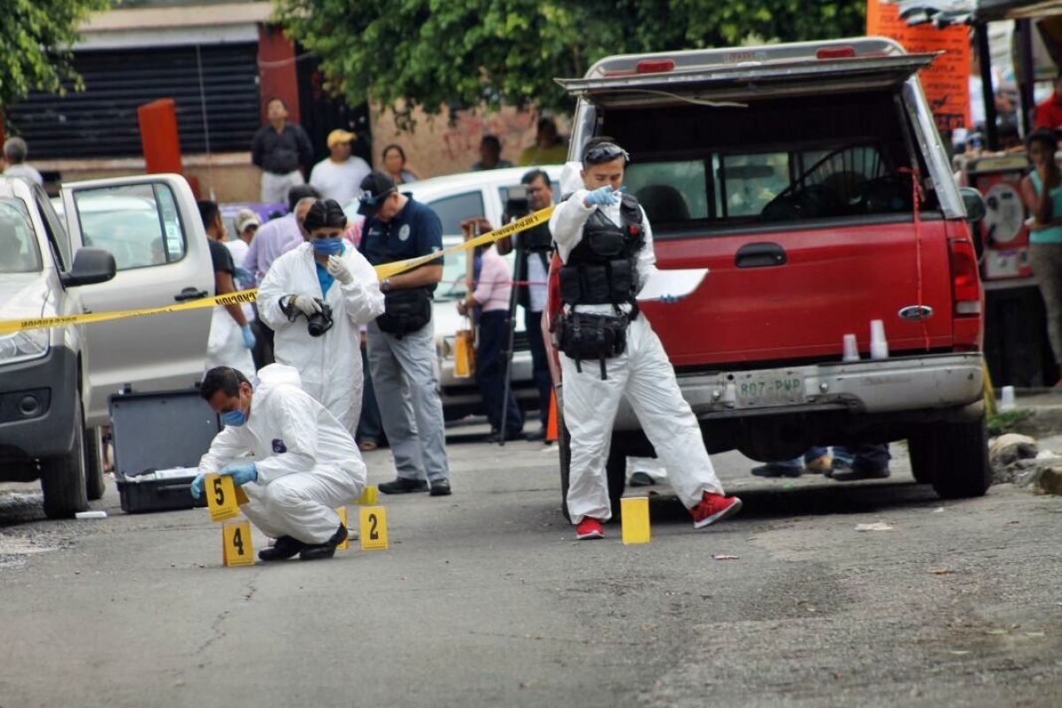Dos hombres fueron acribillados en la Barona