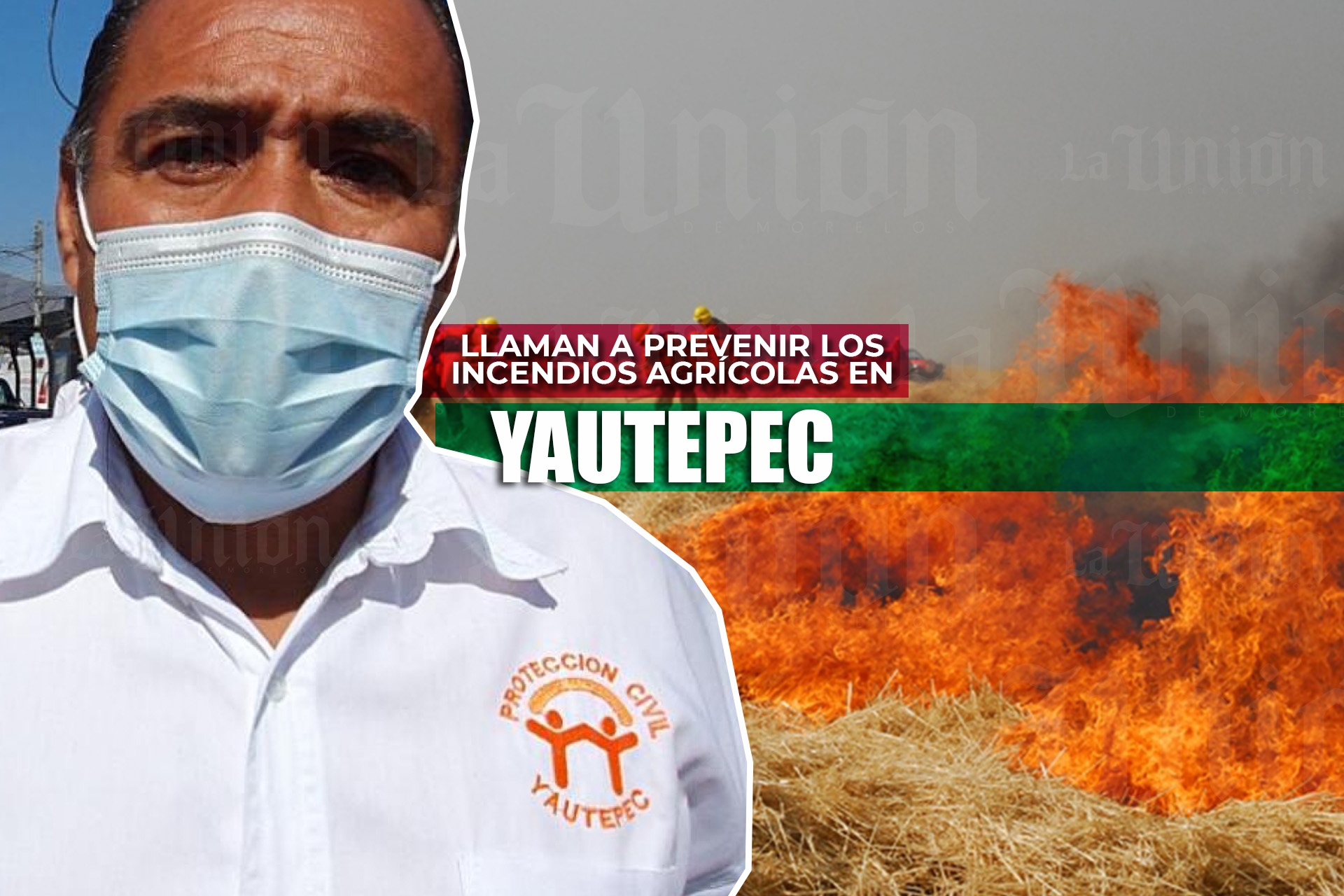 Llaman a prevenir los incendios agrícolas en Yautepec