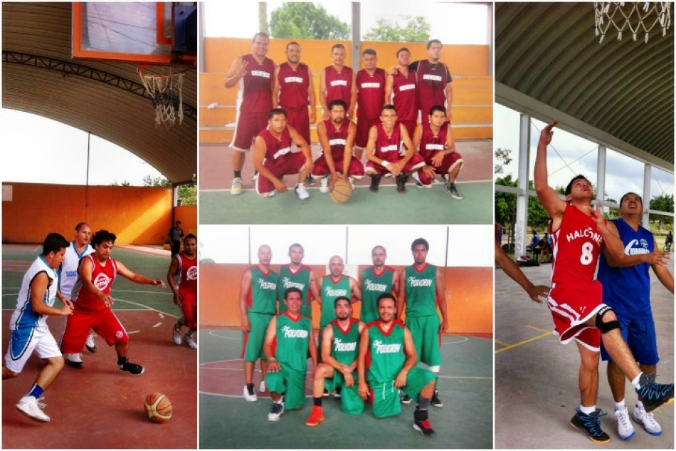 Continúa la actividad dentro de la Liga de Basquetbol Tejalpa