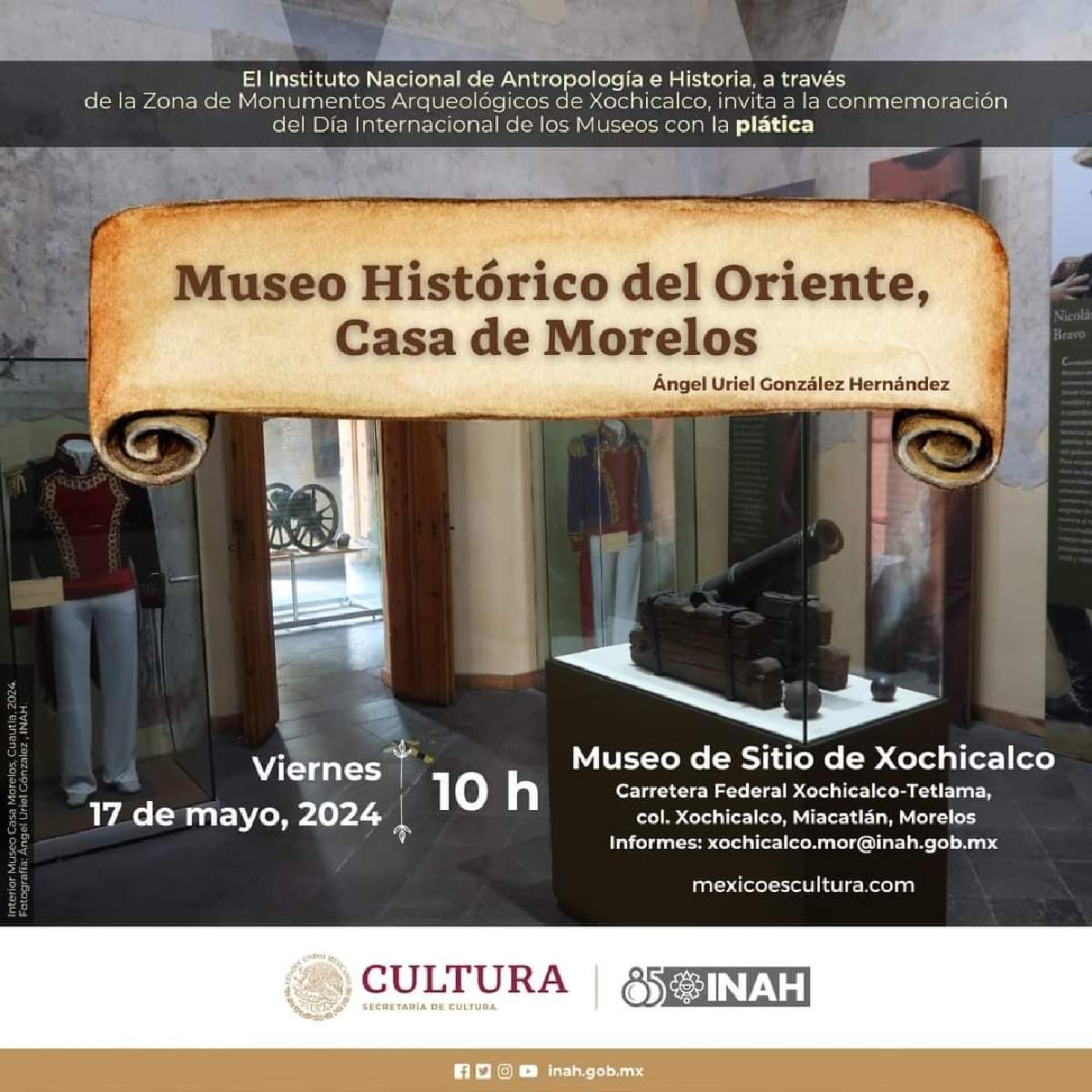 Conmemorarán el Día Internacional de los Museos en Xochicalco