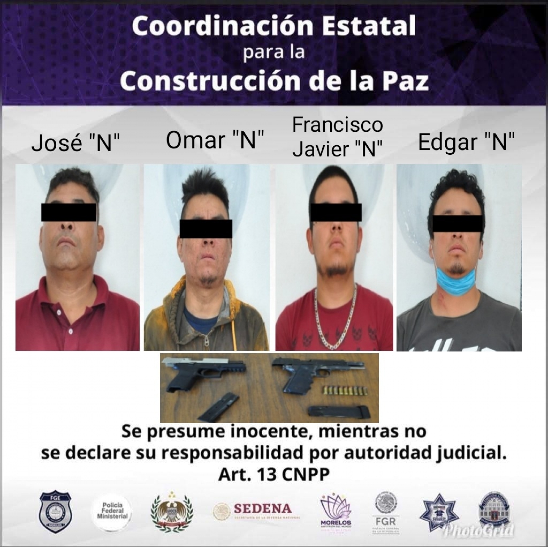 Detiene Policía Morelos a cinco hombres por presunto robo a joyería, en Cuautla