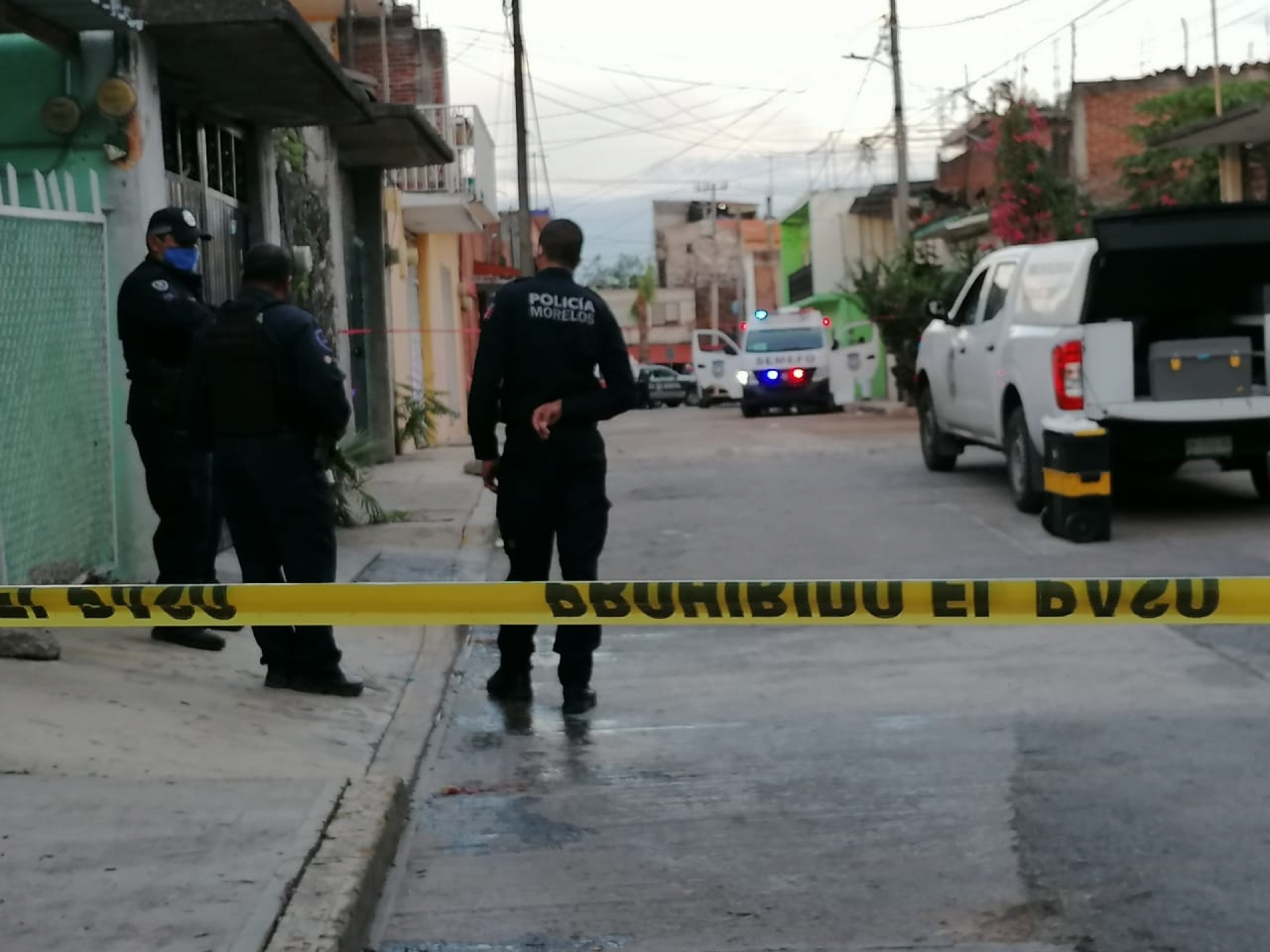 Asesinan a un hombre con una piedra en la colonia Constitución, en Jiutepec