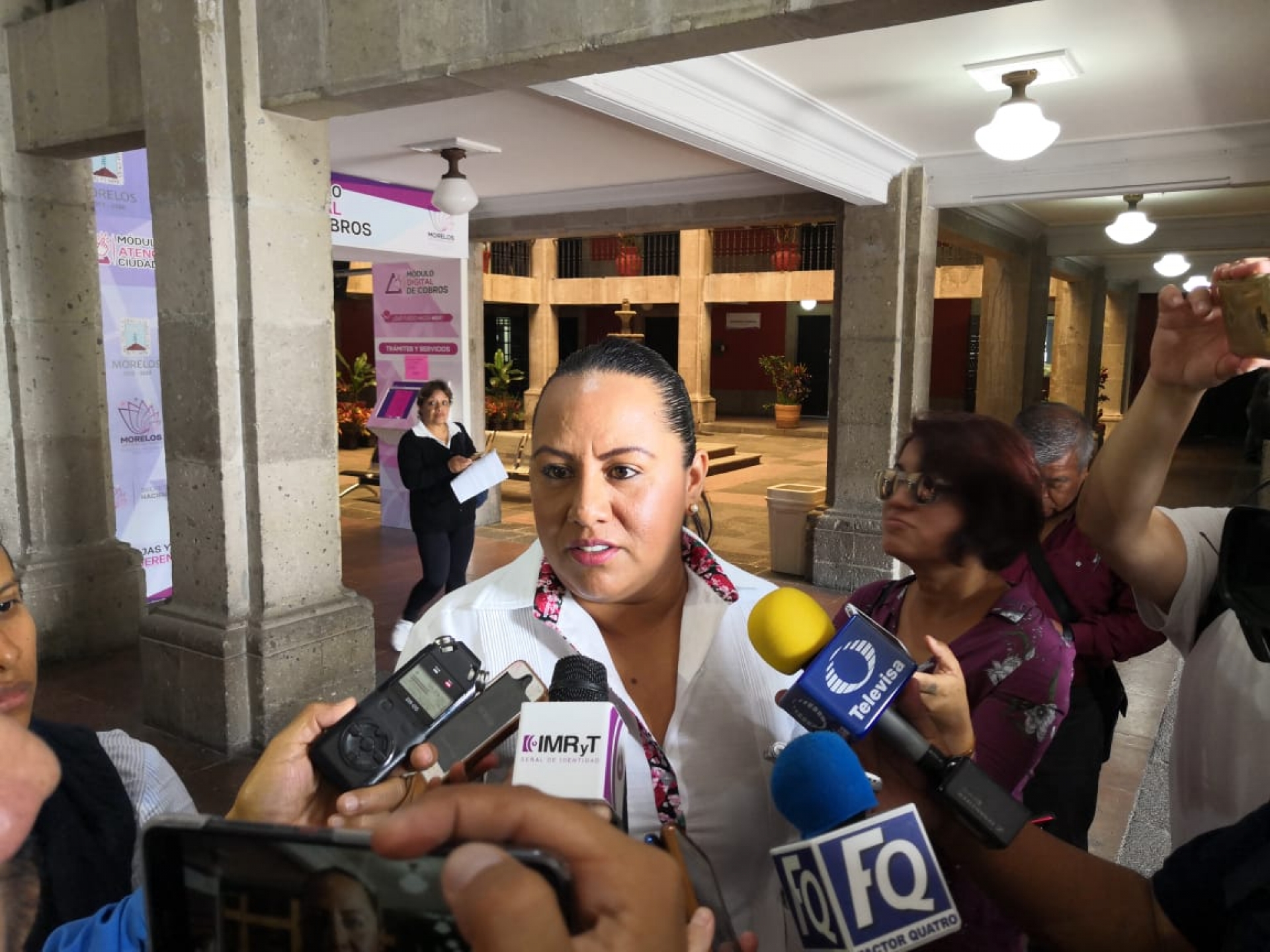 Solicita alcaldesa de Temixco coparticipación de autoridad estatal para concluir proyectos