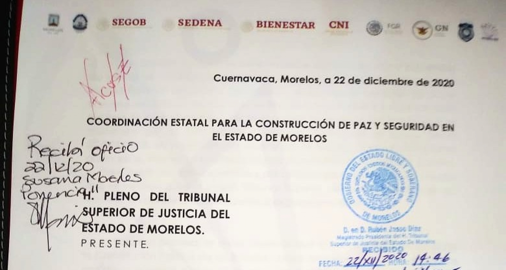 Mesa de Seguridad de Morelos pide separación del cargo de juez que atropelló y mató a motociclista