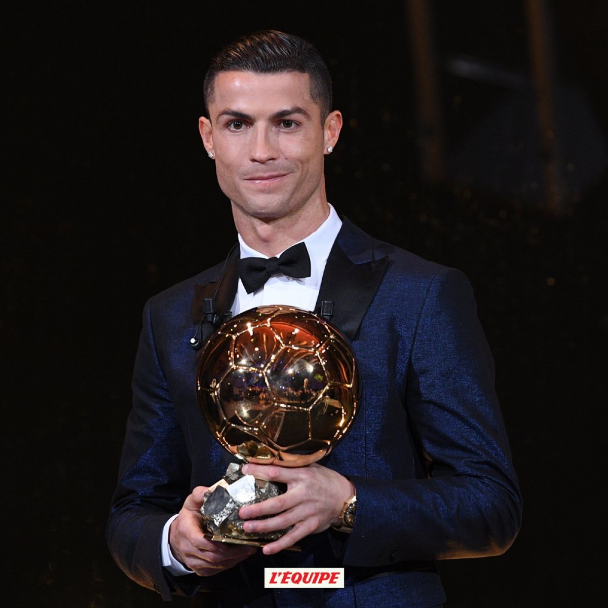Cristiano Ronaldo logra su quinto Balón de Oro