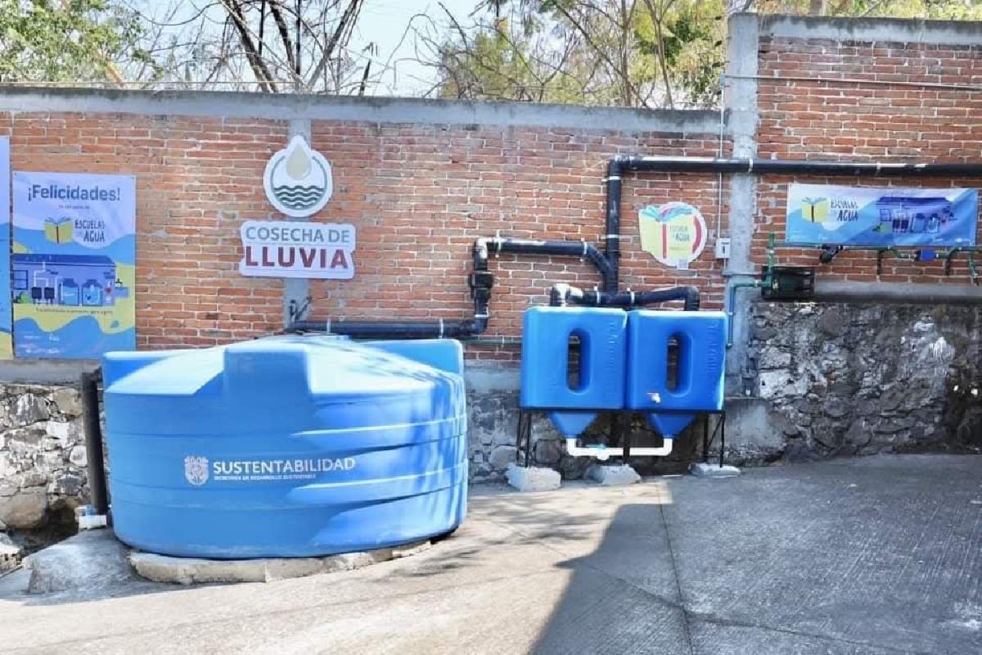 Lanzan programa “Cosecha de Lluvia” en escuelas de Xoxocotla