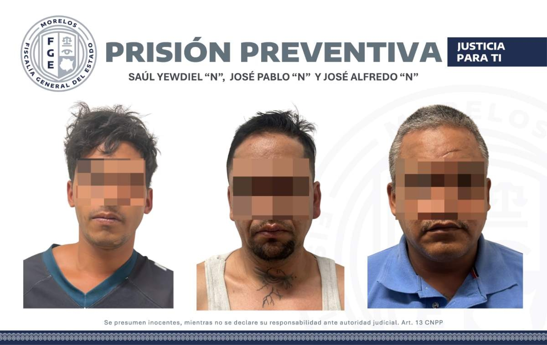 Imputan a tres hombres por intento de homicidio