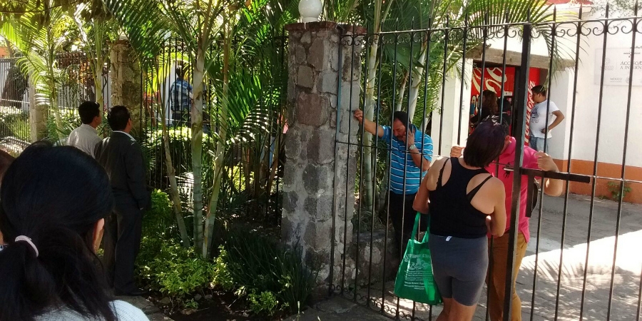 Sindicalistas toman instalaciones de la Secretaría de Desarrollo Sustentable del Ayuntamiento capitalino