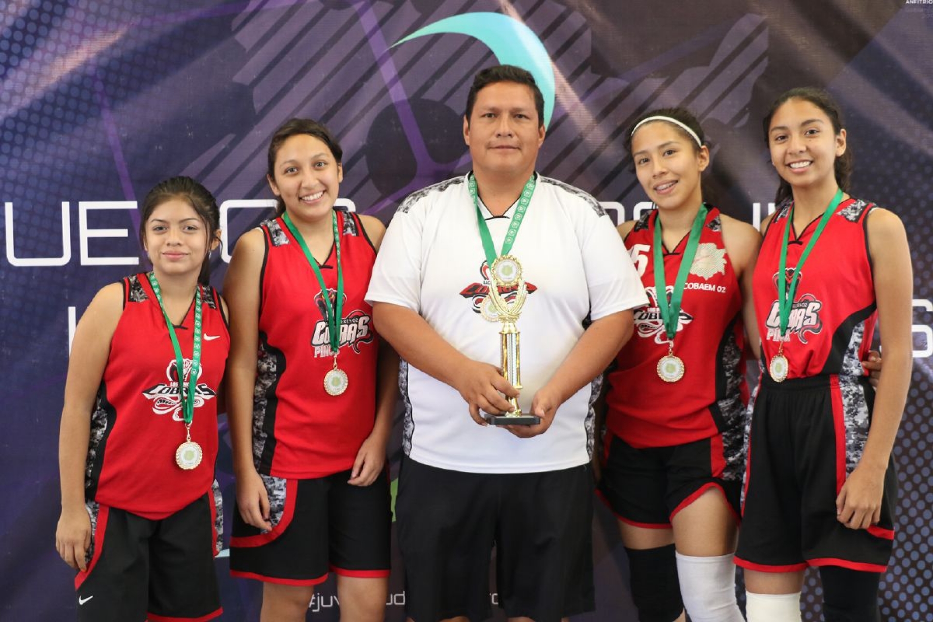 Selecciona Cobaem a equipos para juegos deportivos estatales