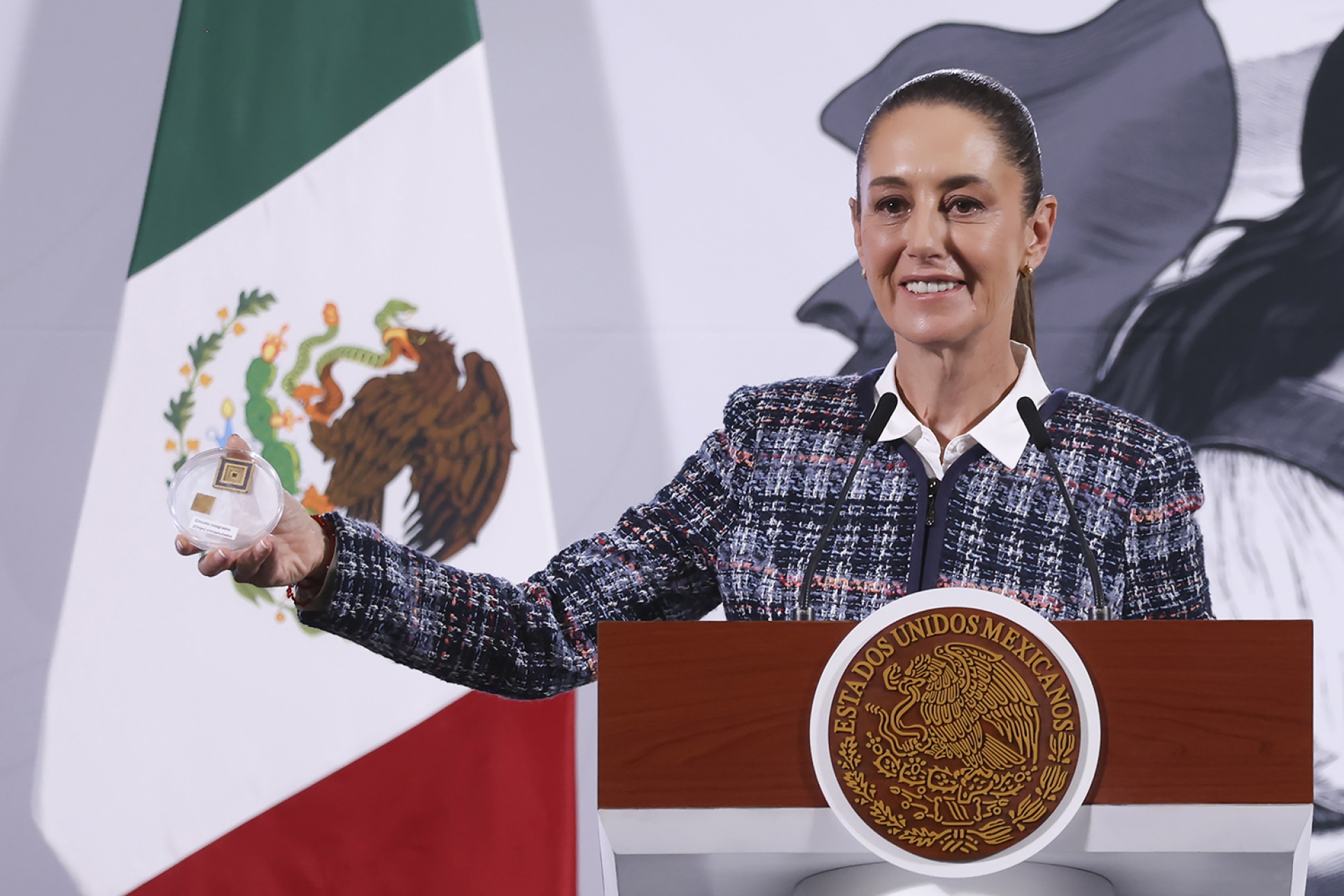 Sheinbaum anuncia creación de Centro de Diseño de Semiconductores