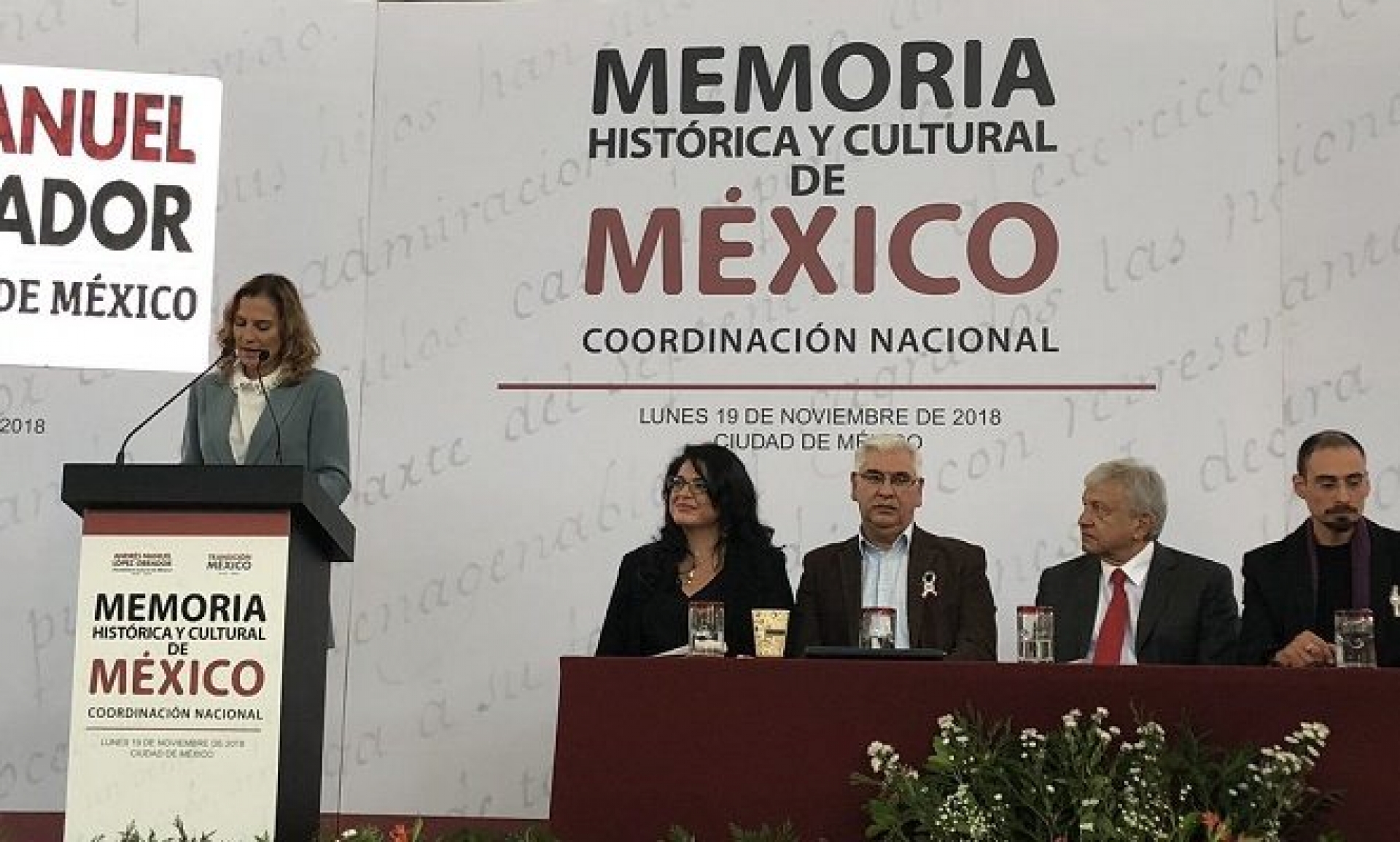 Beatriz Gutiérrez Müller encabeza proyecto para rescatar archivos históricos y culturales de México