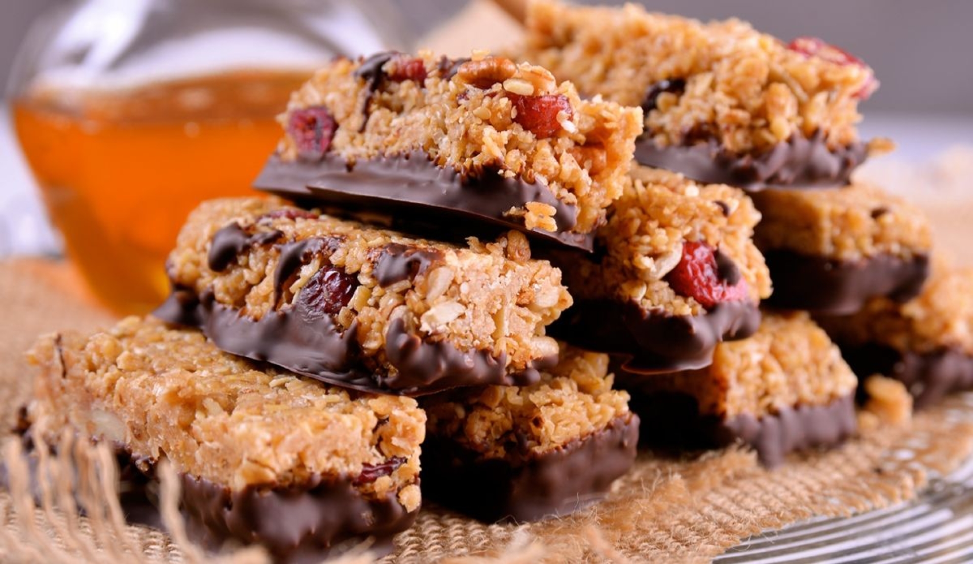 Barritas de cereal caseras con solo tres ingredientes fáciles y rápidas