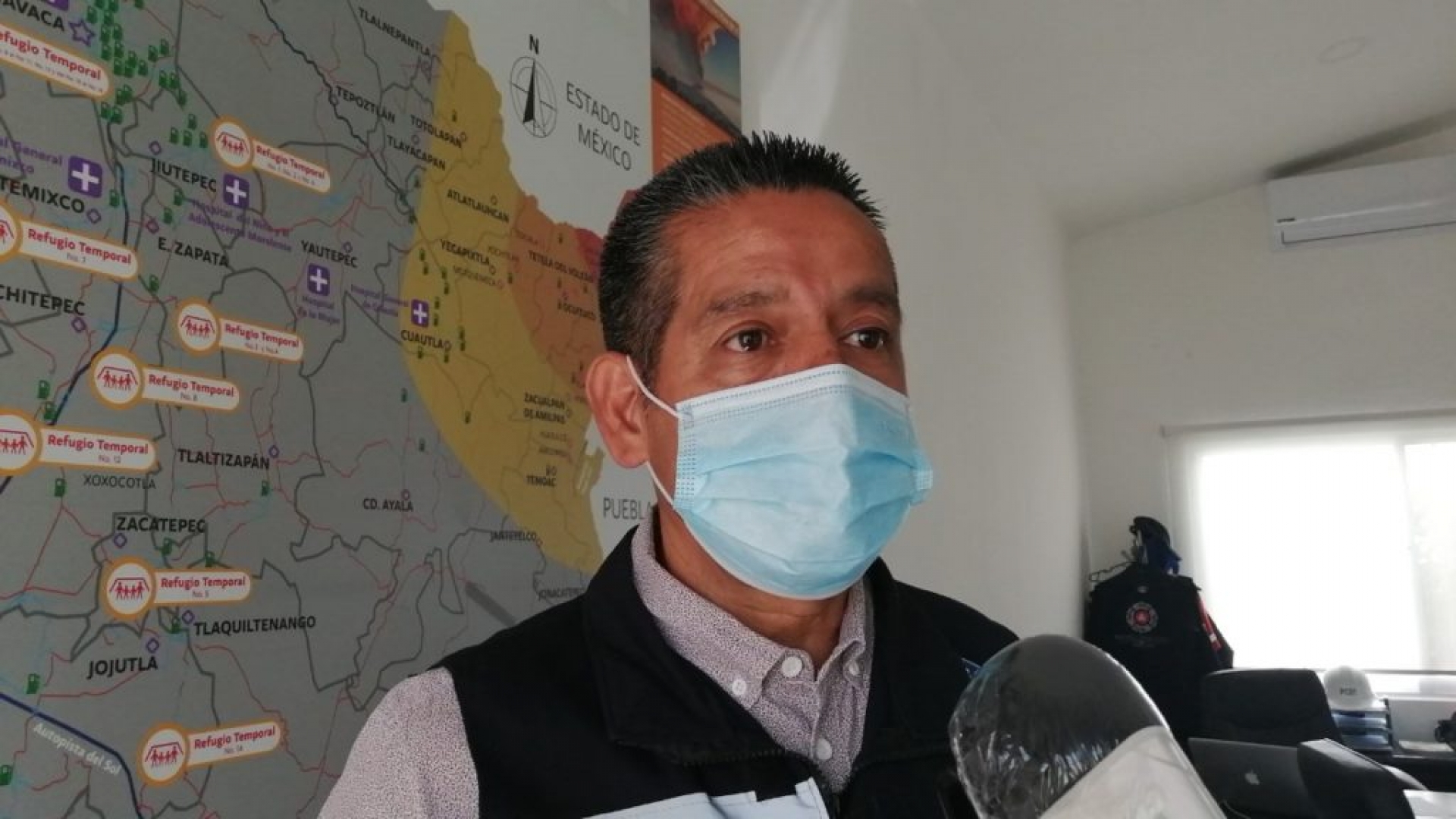 Reporta CEPCM colapso de siete árboles y ligero desbordamiento de río, tras lluvia