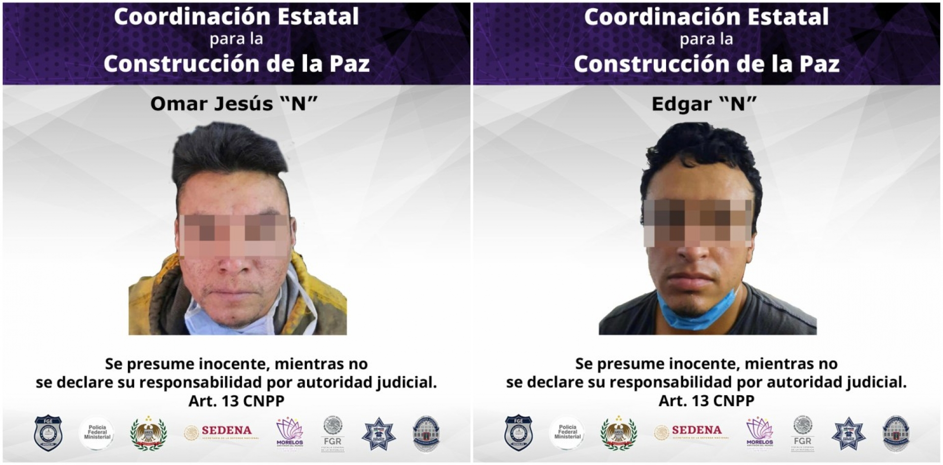 Dos adultos y un menor de edad, vinculados a proceso por robo a centro joyero en Cuautla