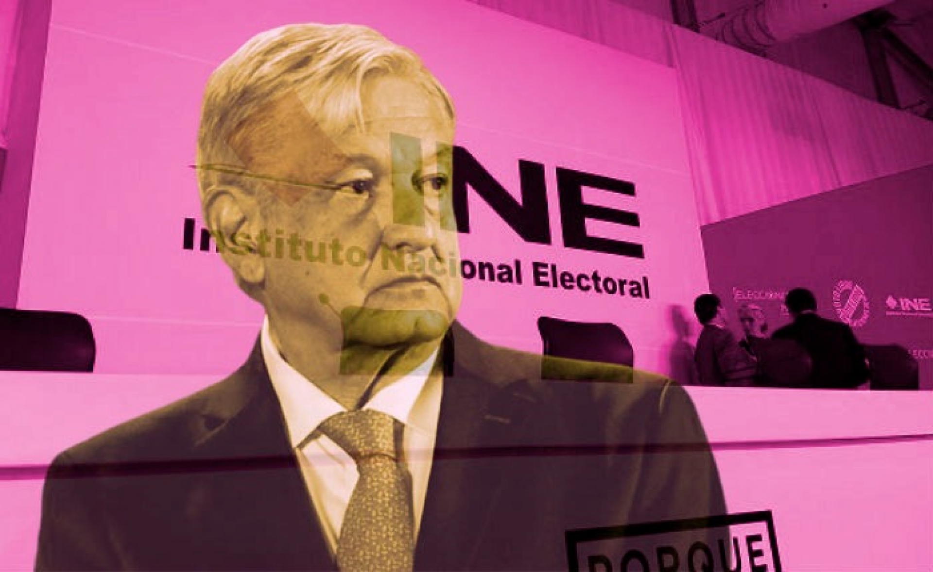 INE dictó medida cautelar contra López Obrador