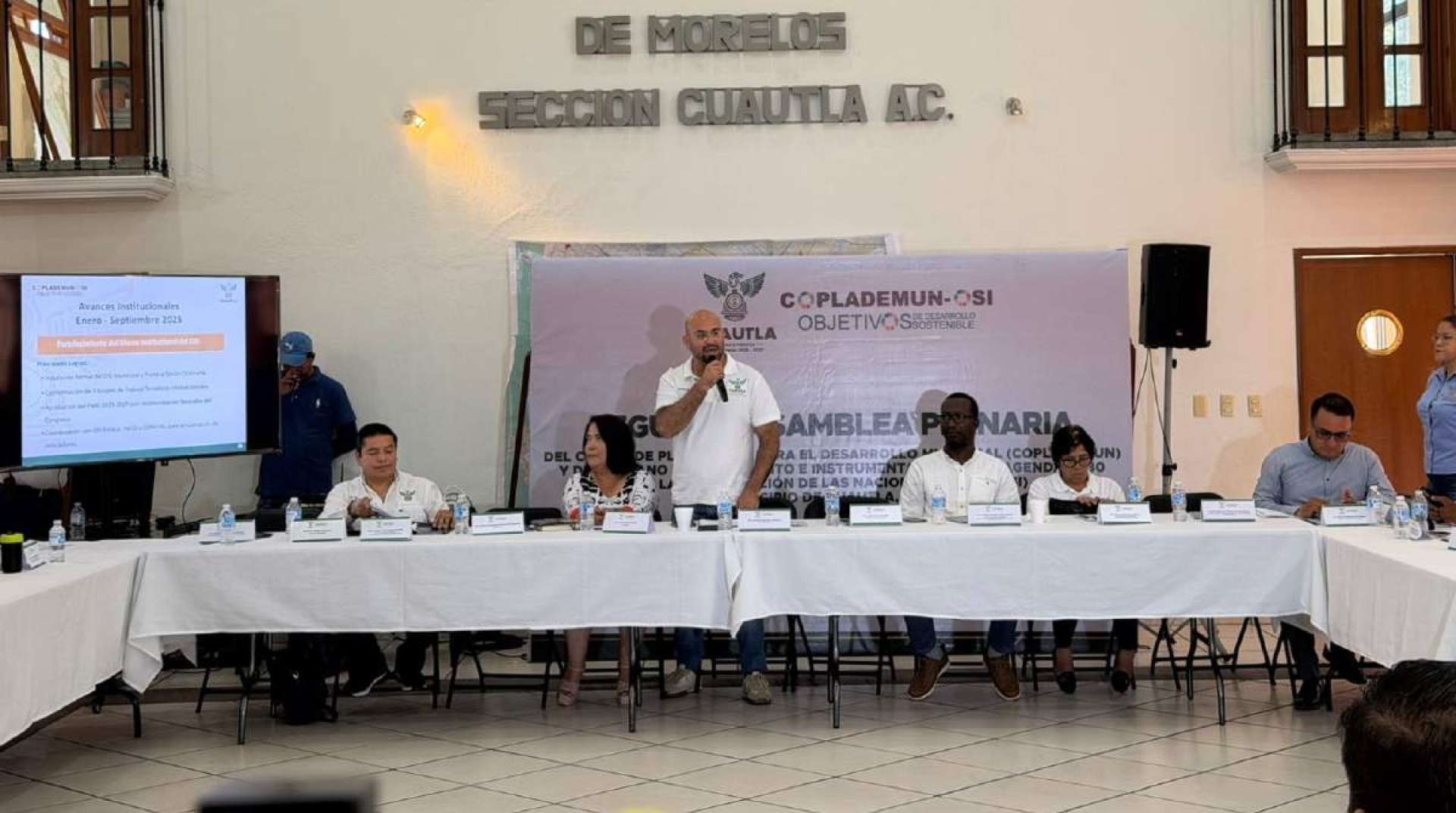 En asamblea del Coplademun, presentan avances en planeación en Cuautla