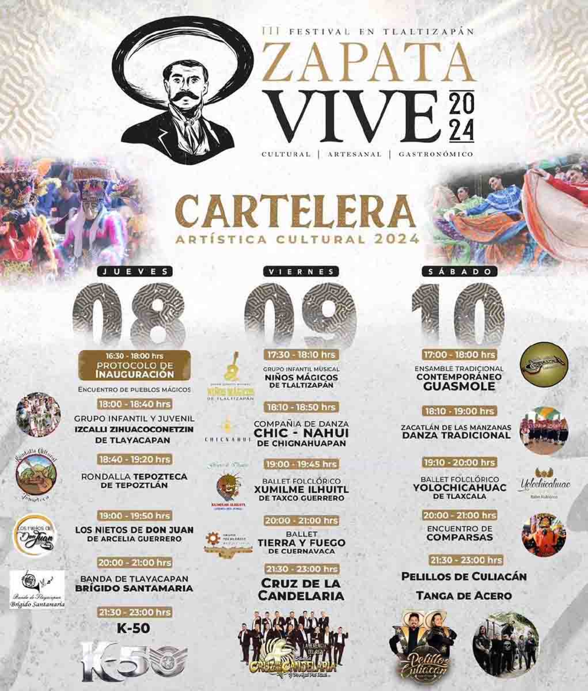 Hoy inicia tercera edición de “Zapata Vive” en Tlaltizapán