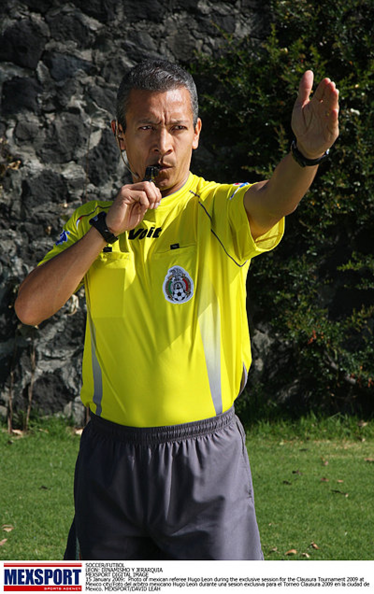 Hugo León Guajardo pitará la final de la Copa Libre Unión Tecate Fortaleza