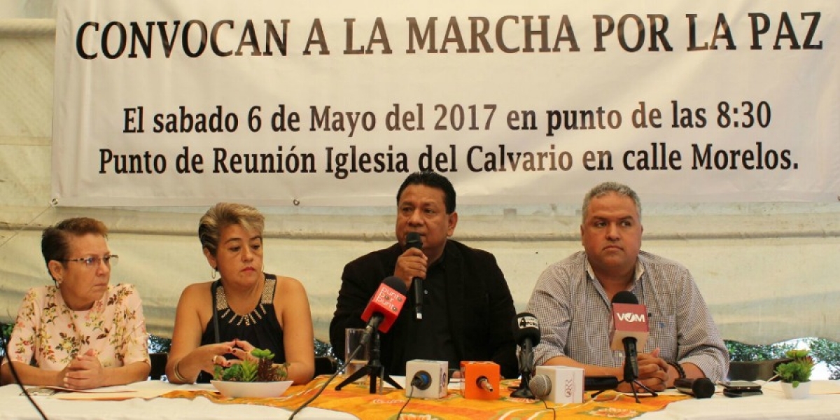 Organizadores de marcha por la paz se deslindan de López Obrador