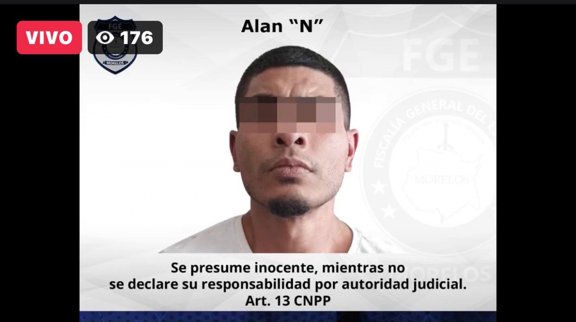 Vinculado a proceso Alan 'N', tras homicidio en una cafetería en avenida Río Mayo