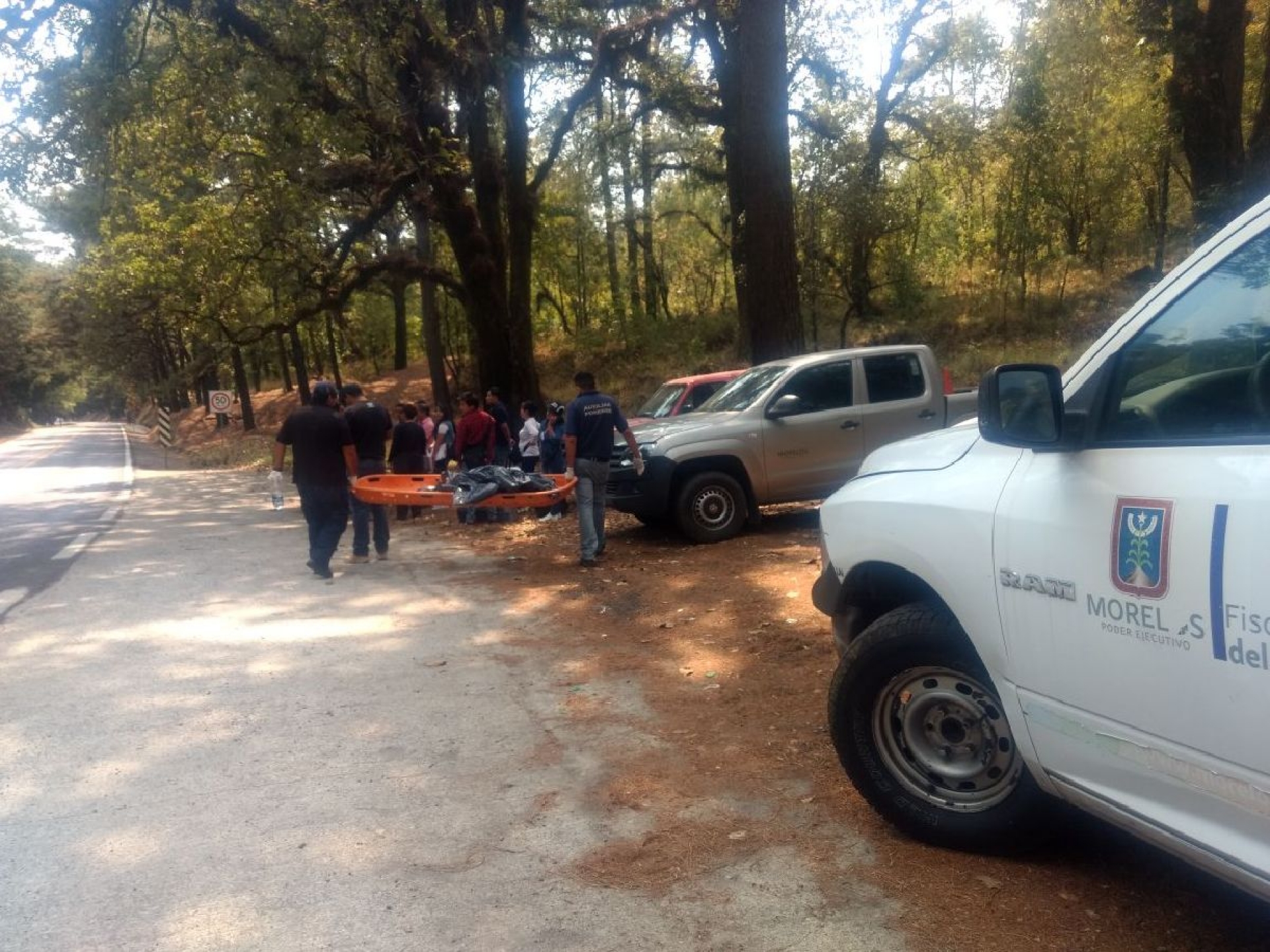 Encuentran una osamenta en Coajomulco