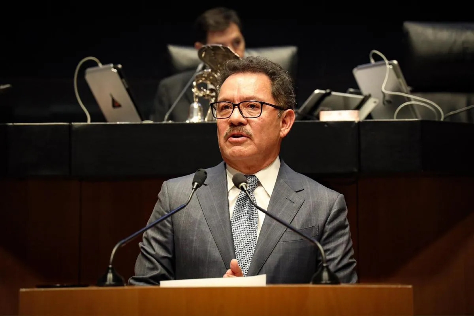 Ignacio Mier descarta desafuero contra Alejandro Moreno por agresión a Noroña