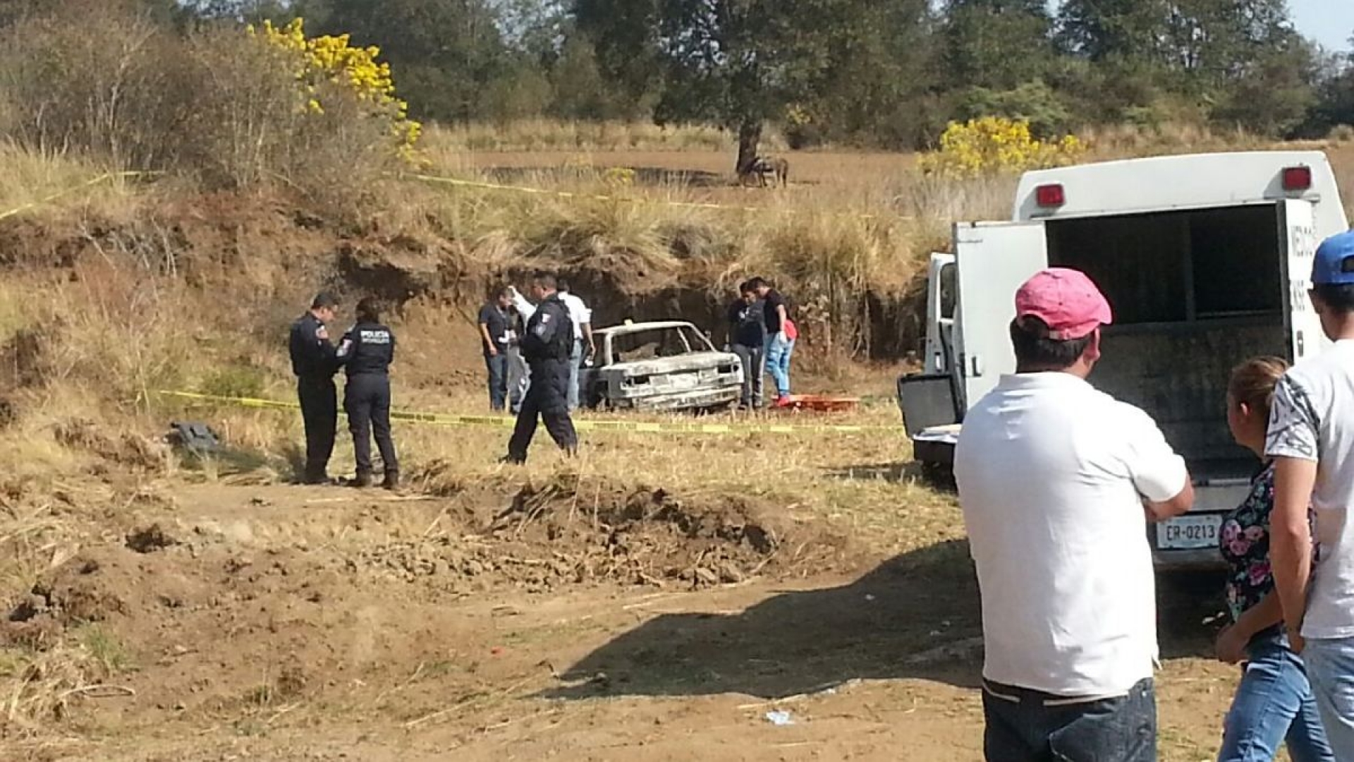 Hallan un cadáver calcinado en Tres Marías