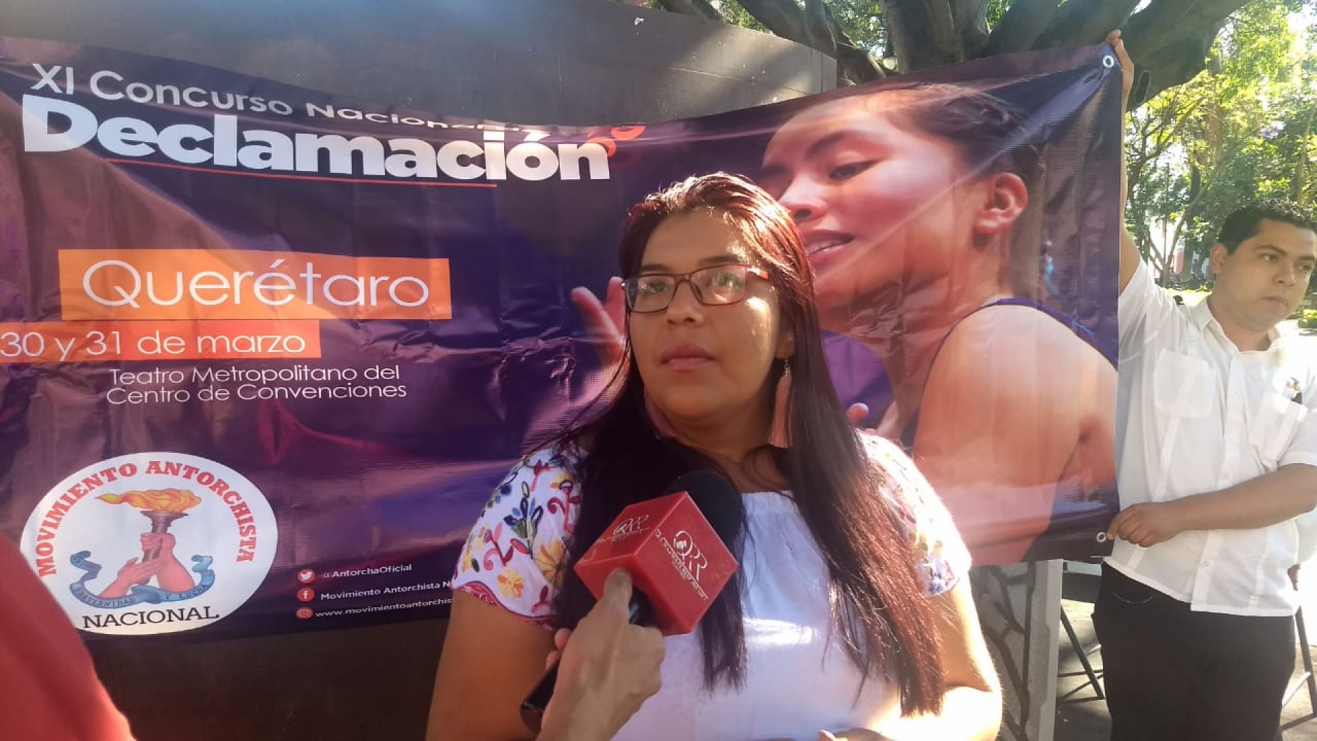 Anuncian antorchistas participación en concurso de declamación