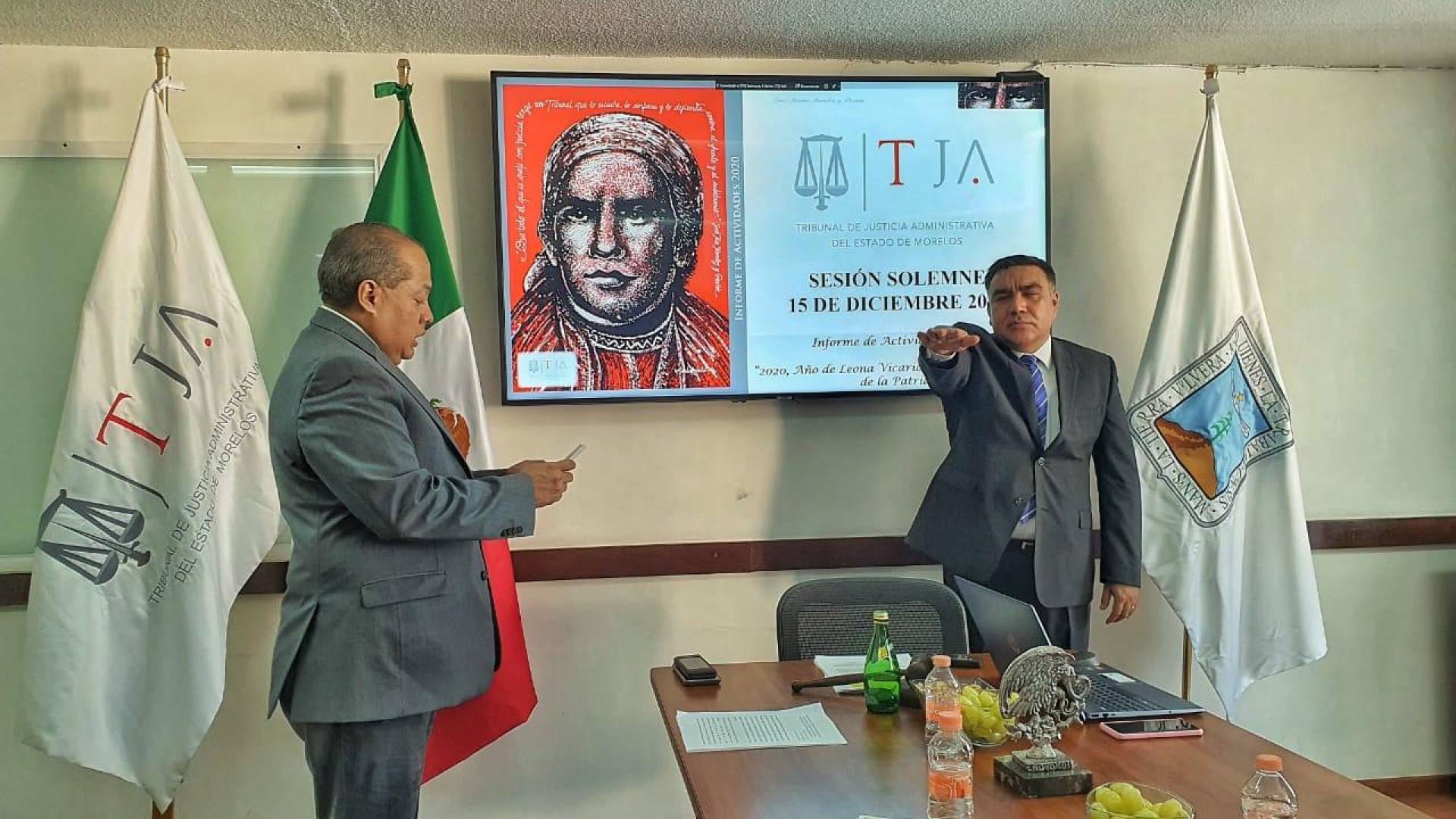 Preside Joaquín Roque González TJA