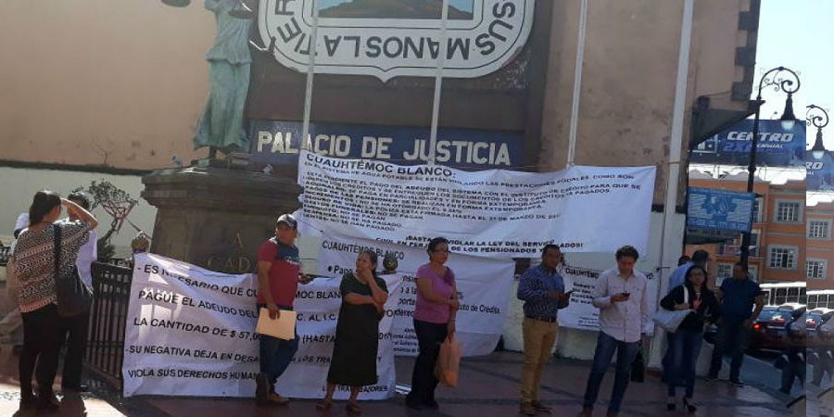 Protestan nuevamente jubilados del Ayuntamiento de Cuernavaca, ante el TSJ