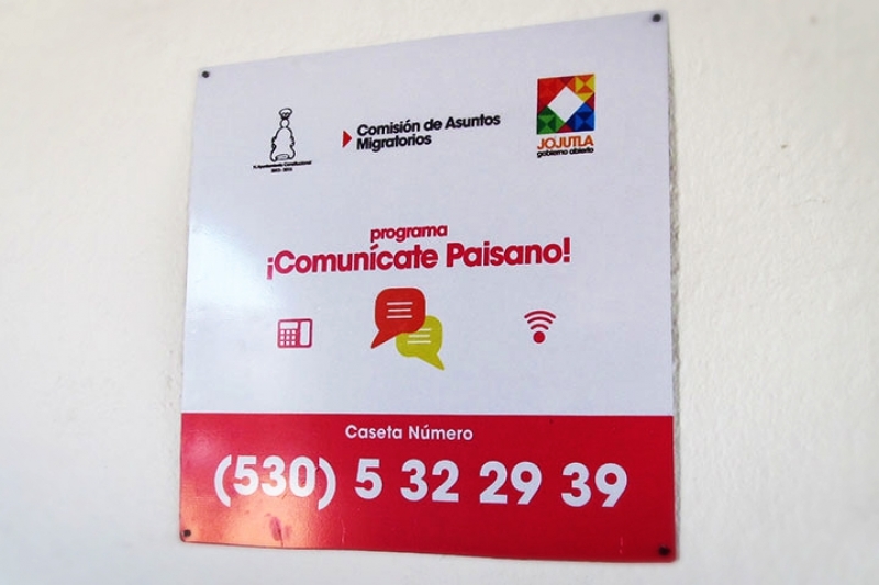 Cancelan teléfono instalado en Jojutla para llamar a migrantes