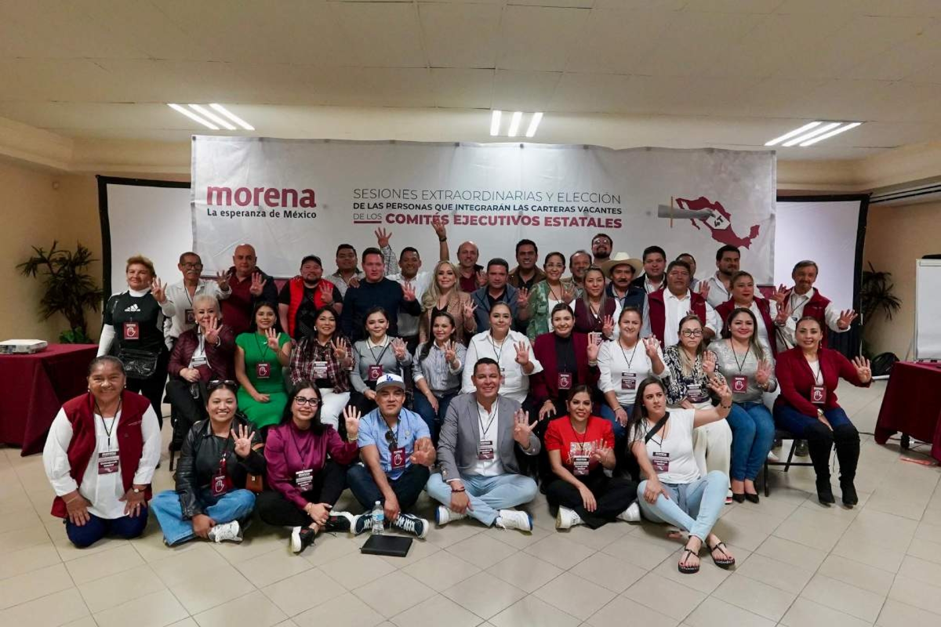 La nueva dirigencia de Morena-Morelos