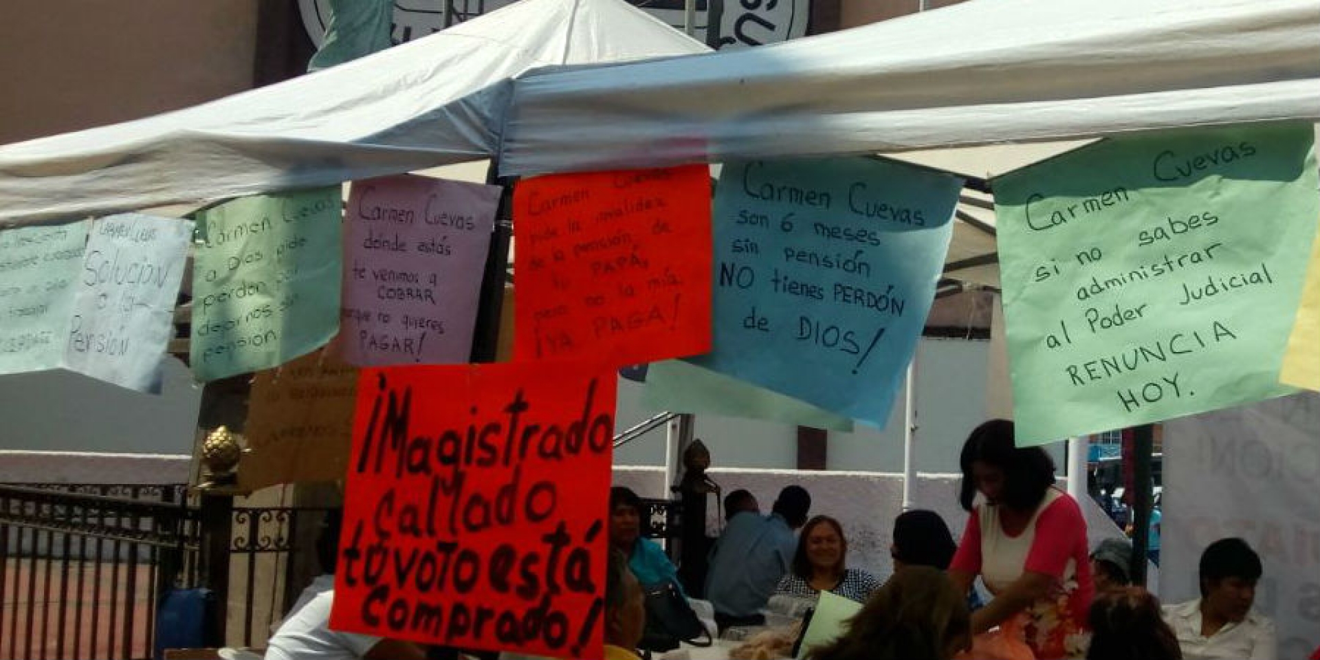 Lamentan jubilados del Poder Judicial que no hay avances en el tema del pago de pensiones