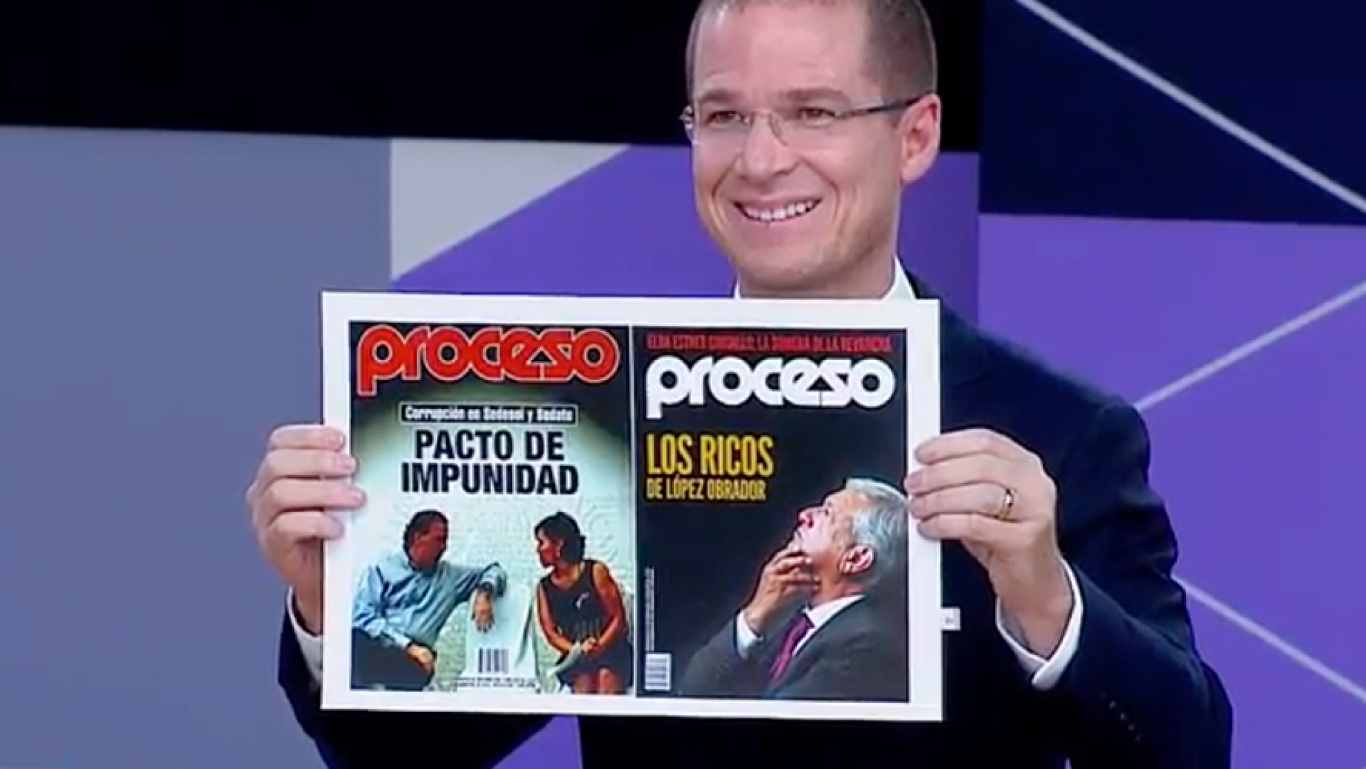 Mi equipo editó portada de Proceso: Anaya