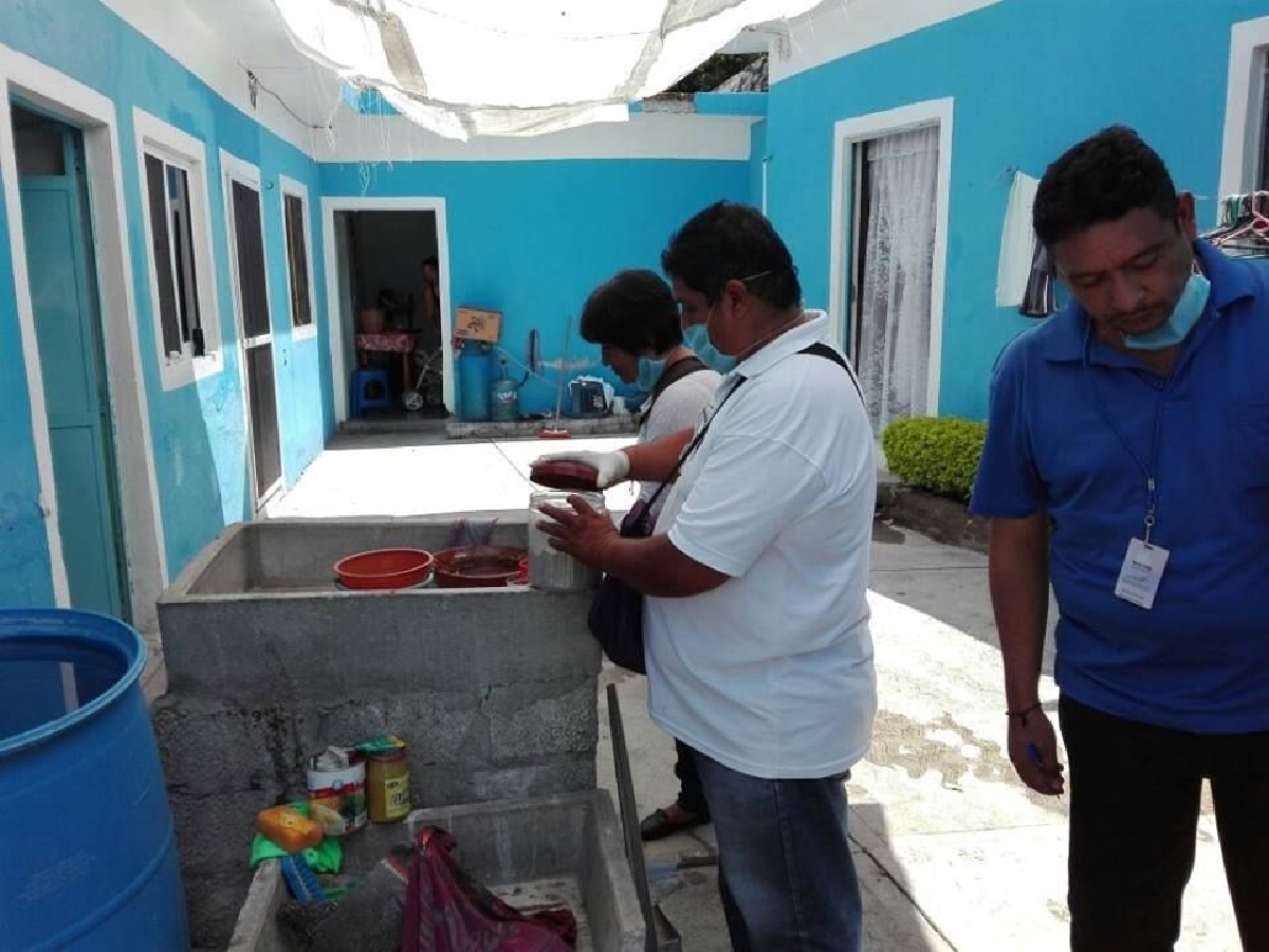 Mantienen acciones para reducir la proliferación del mosco transmisor del dengue en Coatlán del Río