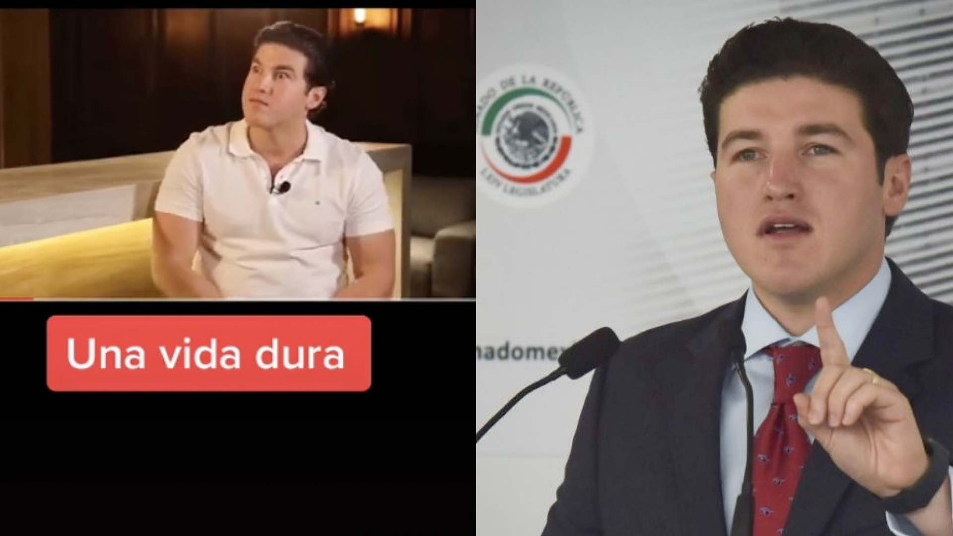 Samuel García se queja de su "dura" infancia y las redes lo tunden con MEMES