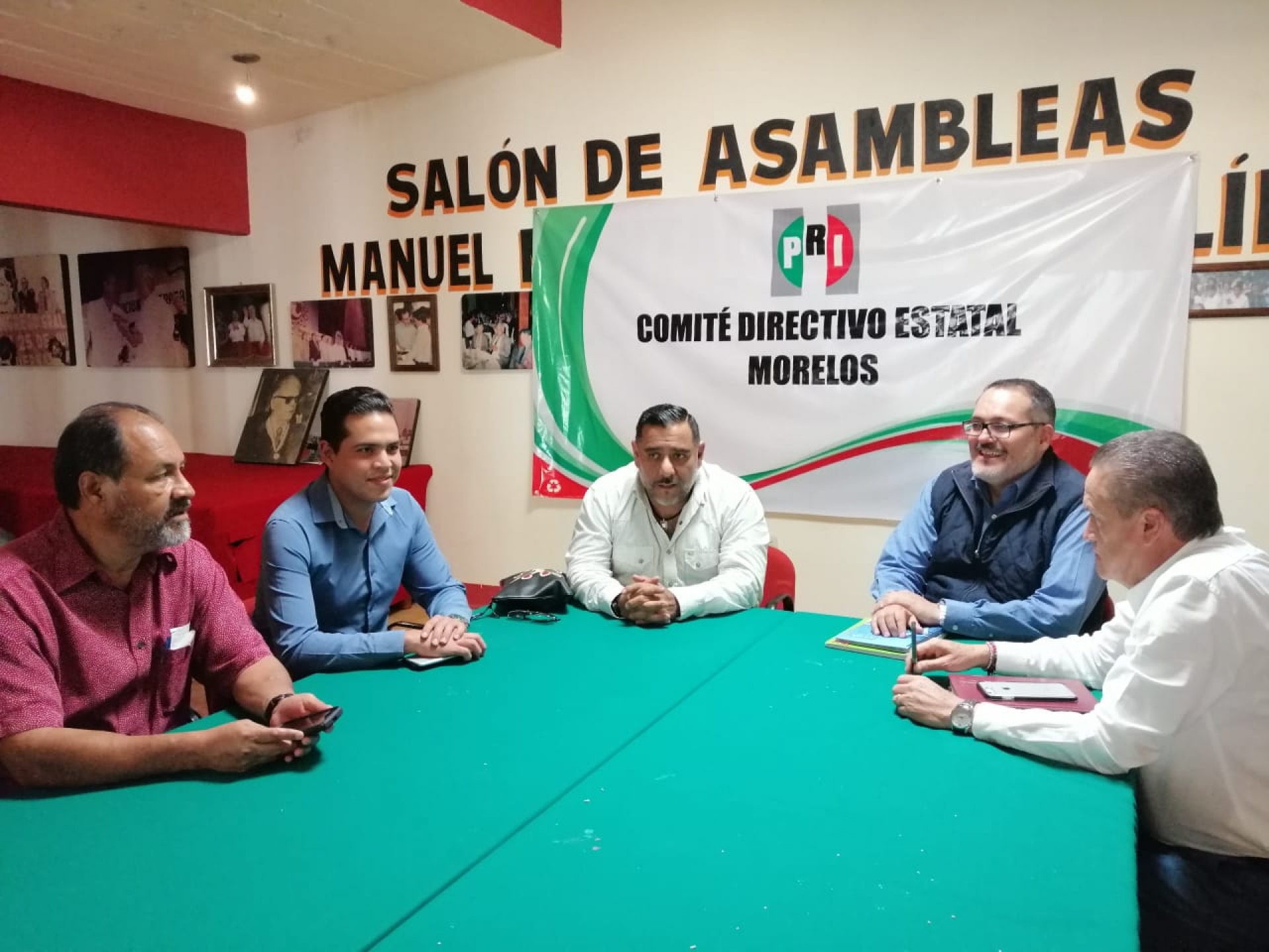 Inicia diálogo en el PRI Morelos