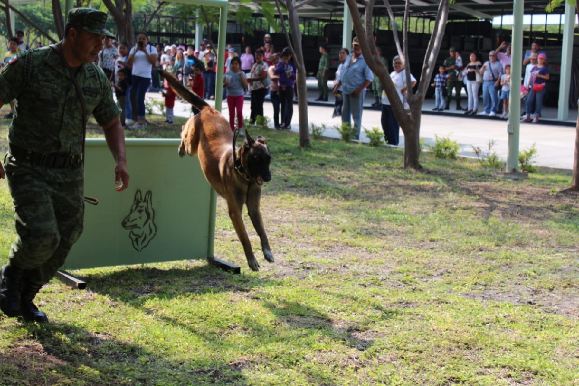 Realizan paseos dominicales en la zona militar ubicada en Jojutla